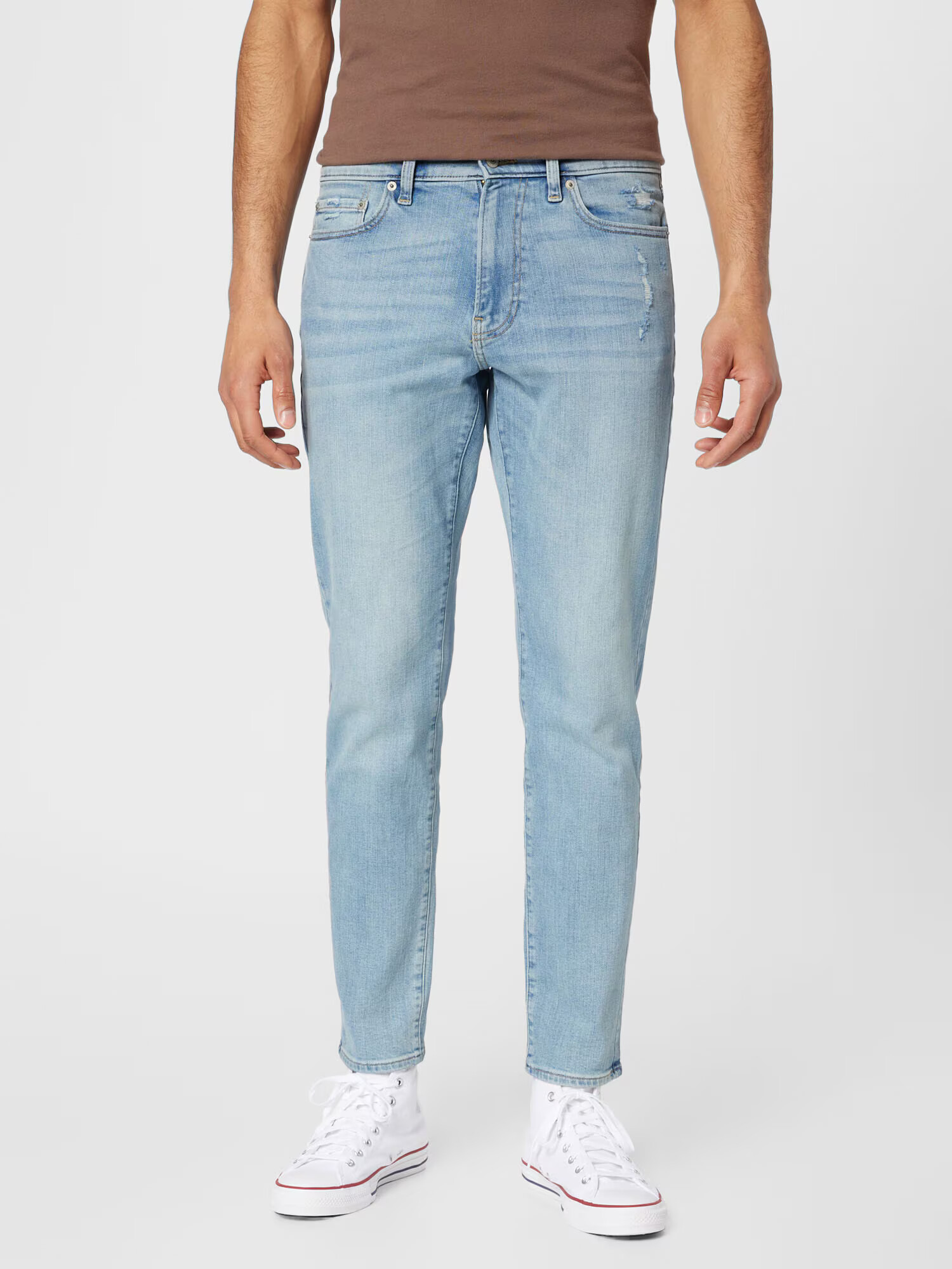 Abercrombie & Fitch Jeans albastru denim - Pled.ro