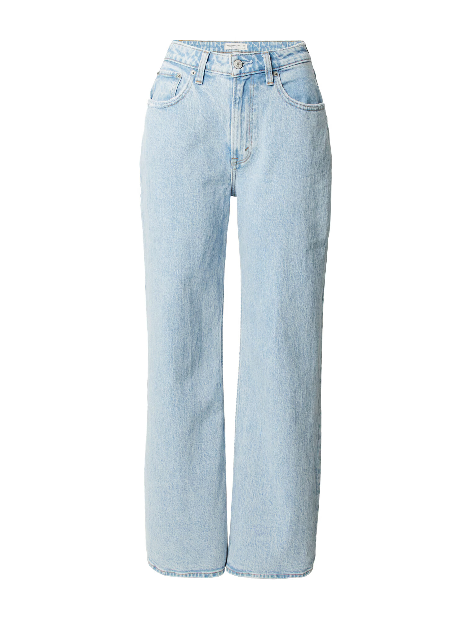 Abercrombie & Fitch Jeans albastru deschis - Pled.ro