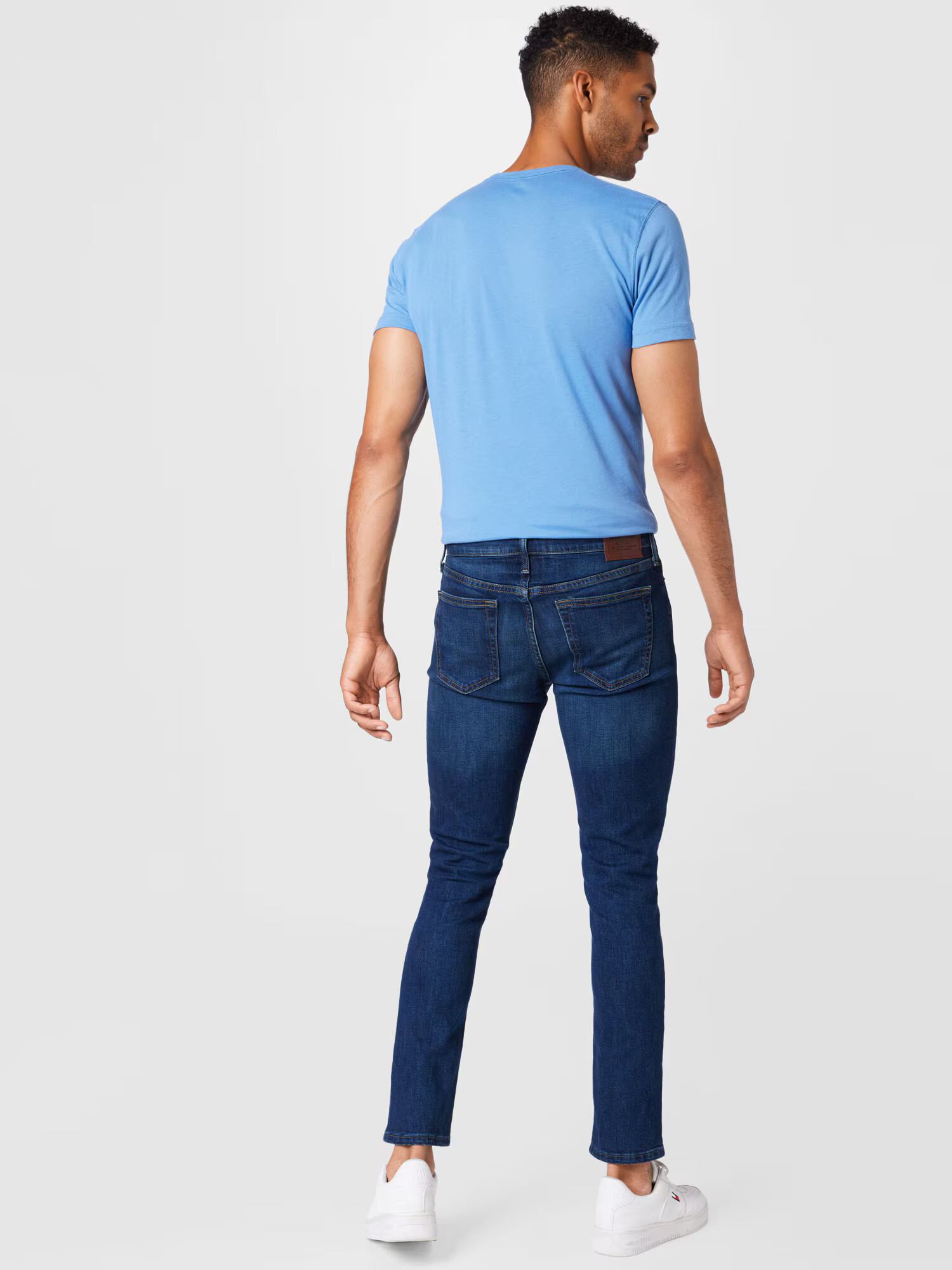 Abercrombie & Fitch Jeans albastru închis - Pled.ro