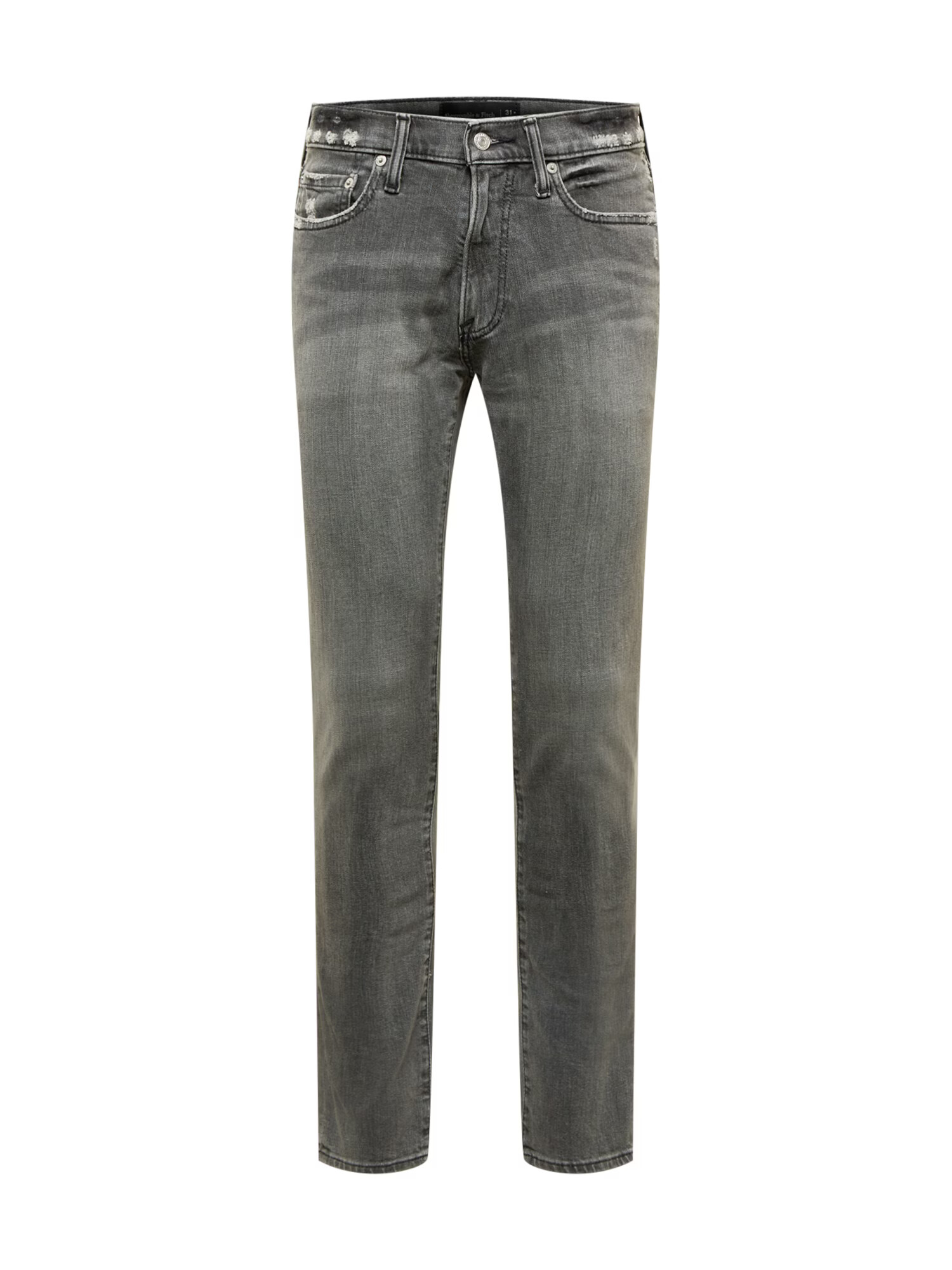 Abercrombie & Fitch Jeans gri denim - Pled.ro