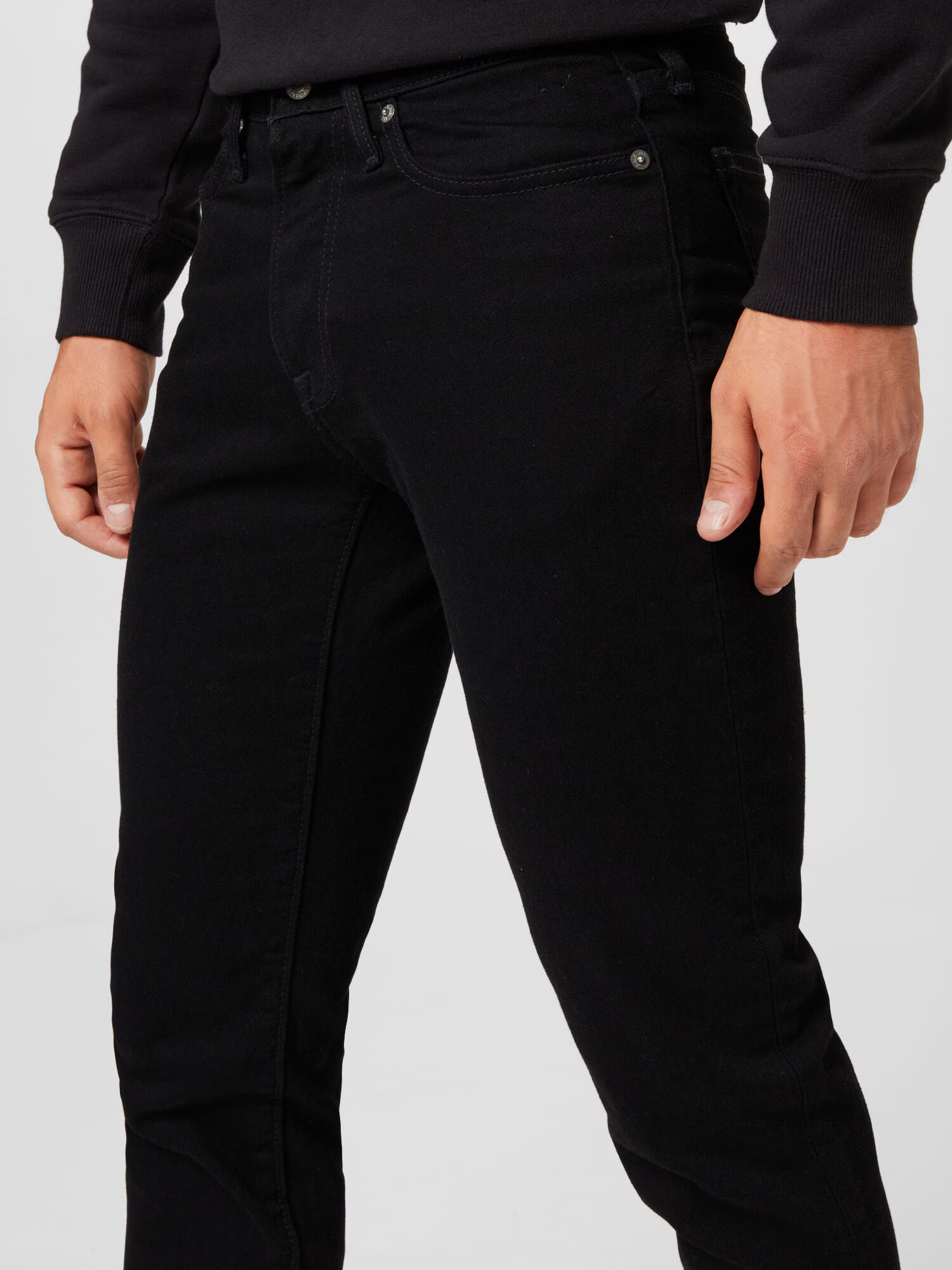 Abercrombie & Fitch Jeans negru - Pled.ro