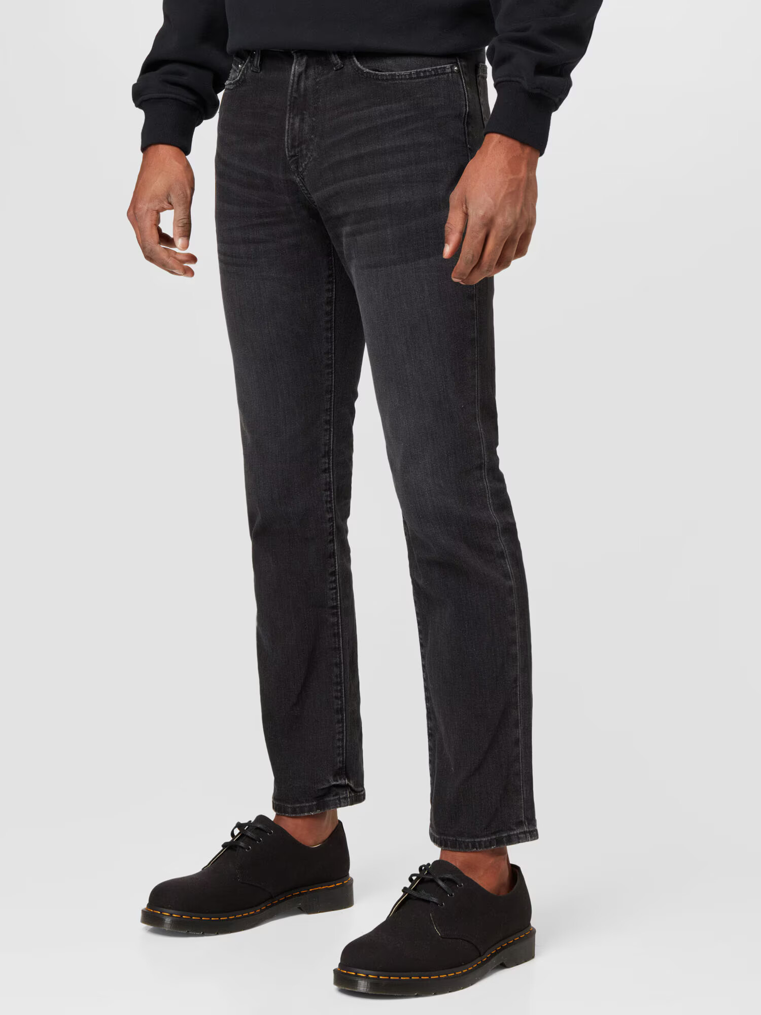 Abercrombie & Fitch Jeans negru denim - Pled.ro