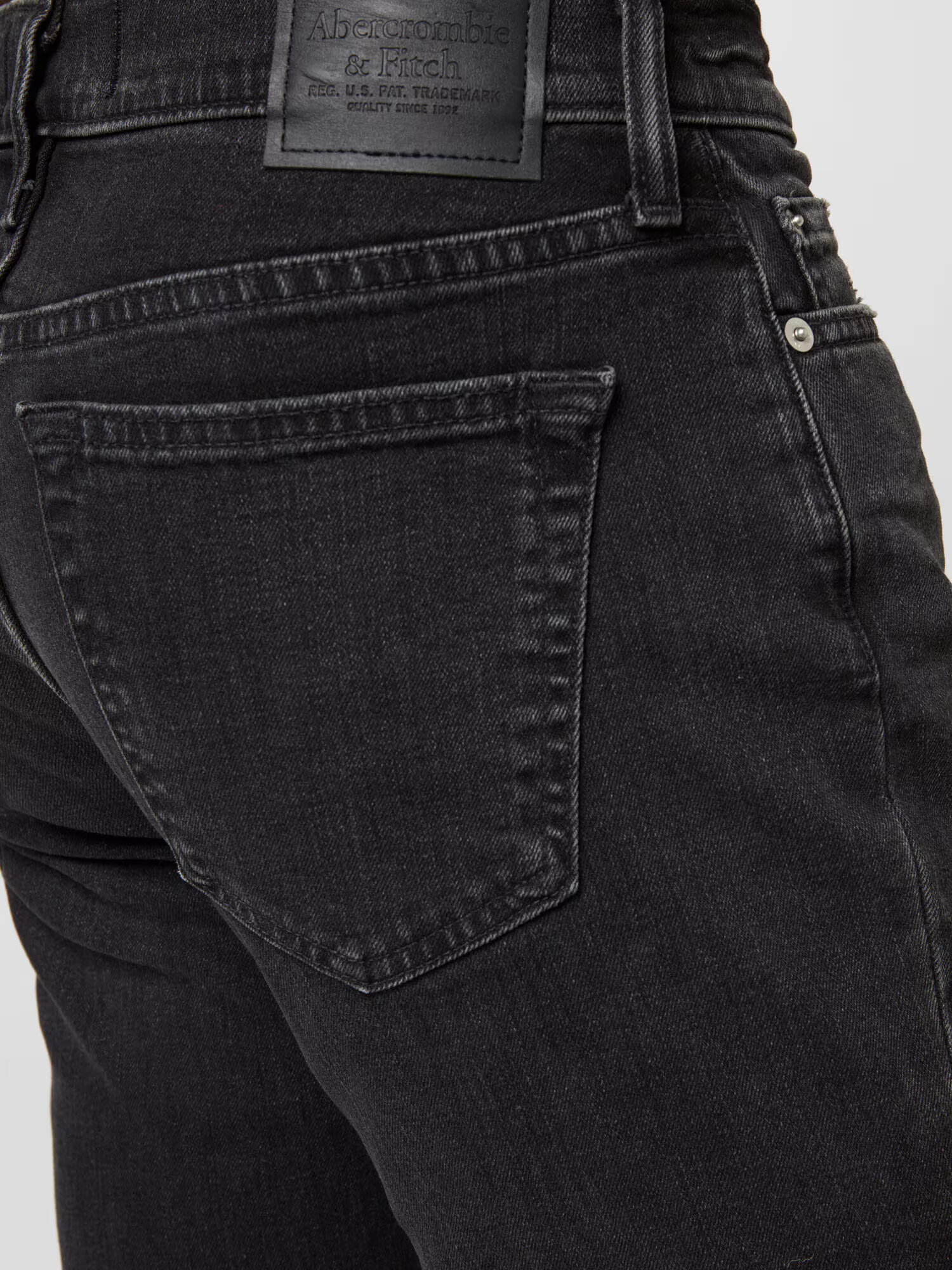 Abercrombie & Fitch Jeans negru denim - Pled.ro