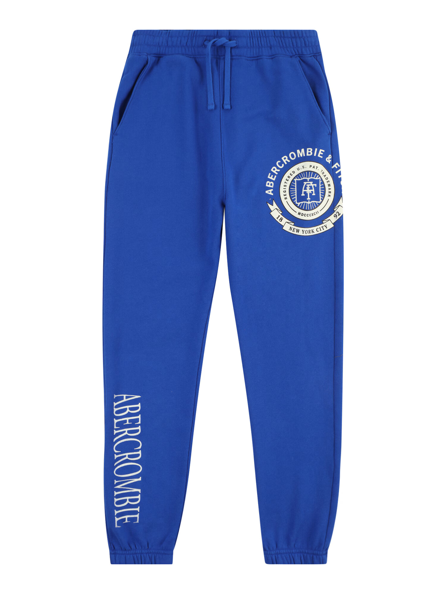 Abercrombie & Fitch Pantaloni albastru - Pled.ro