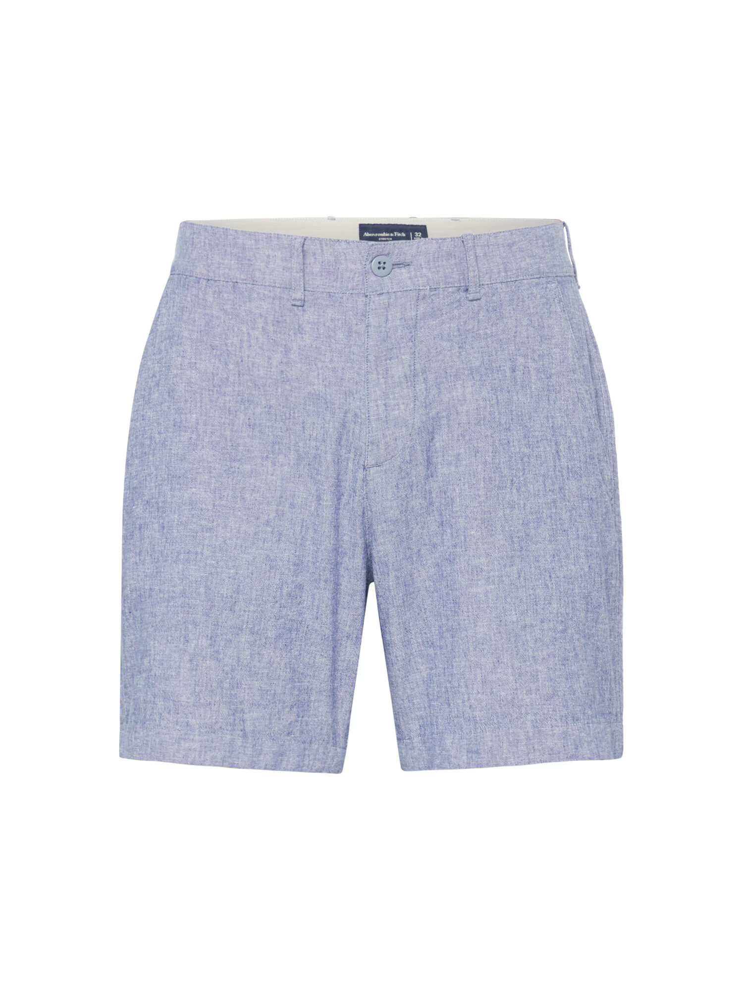 Abercrombie & Fitch Pantaloni eleganți albastru marin / alb - Pled.ro