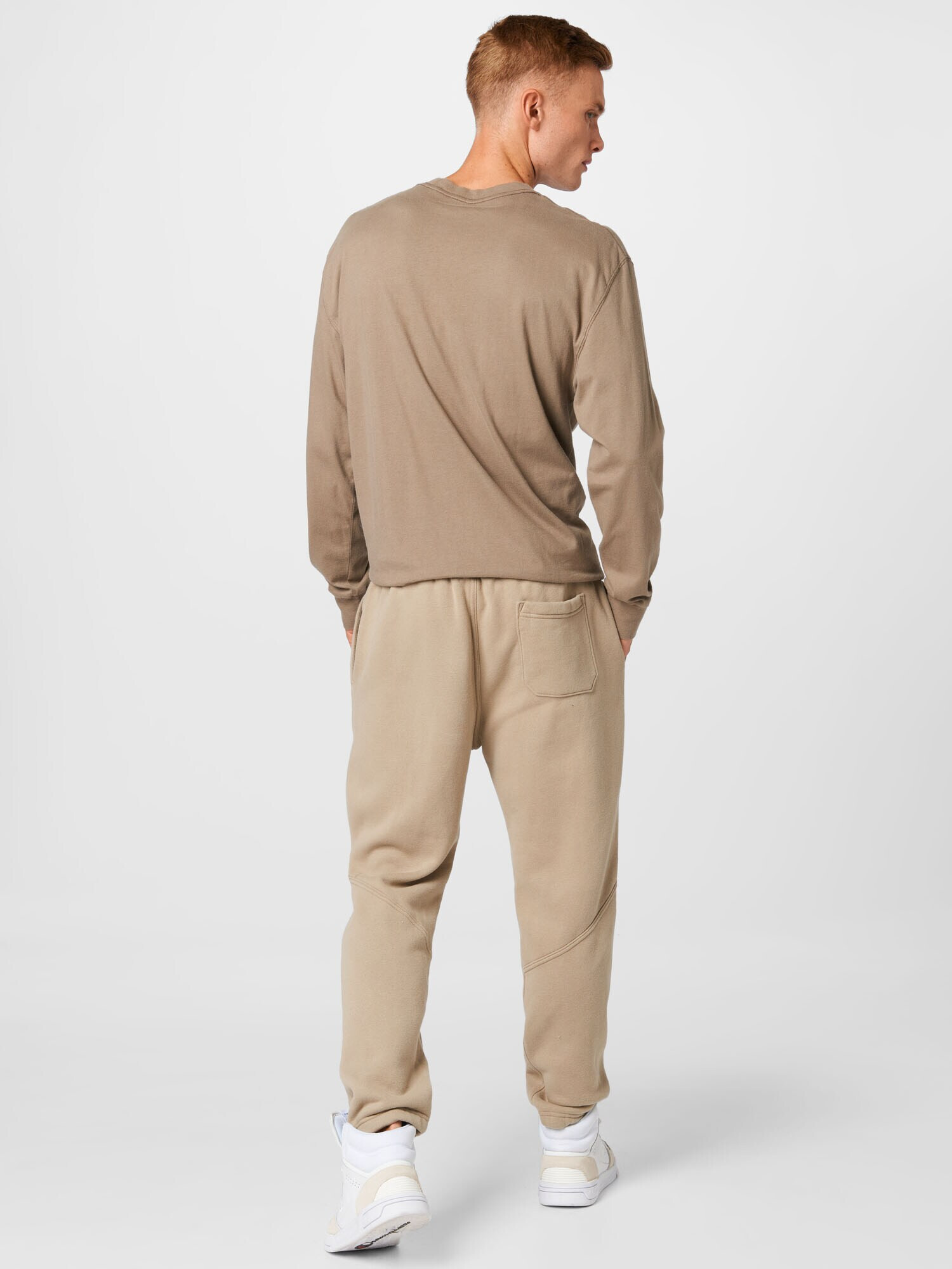 Abercrombie & Fitch Pantaloni 'APAC' maro cappuccino - Pled.ro