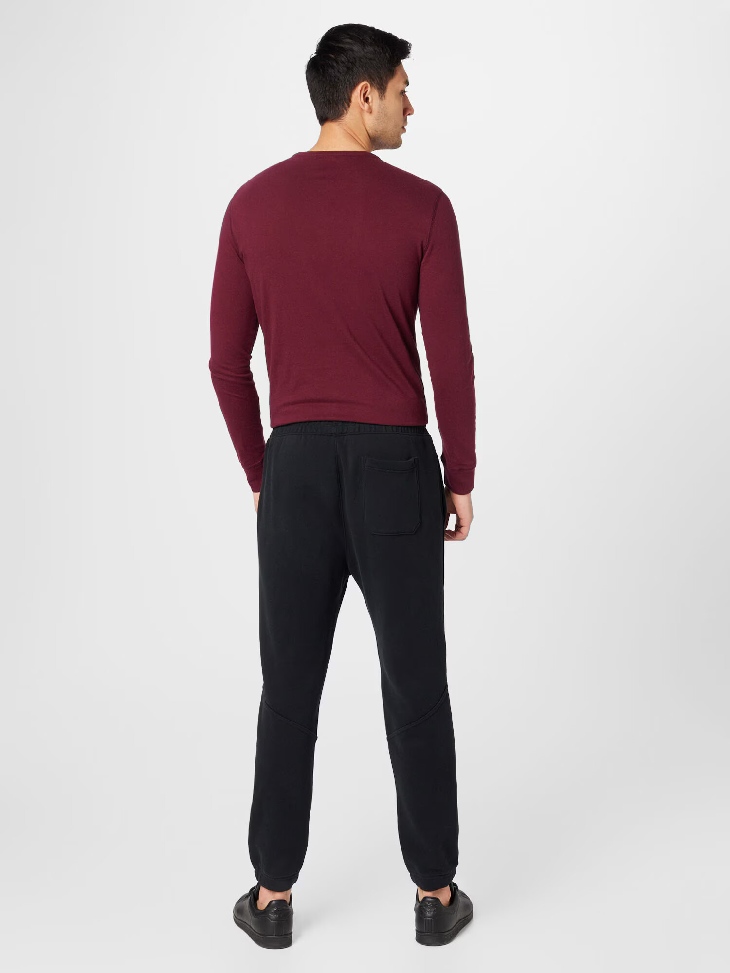 Abercrombie & Fitch Pantaloni auriu / roșu carmin / negru - Pled.ro