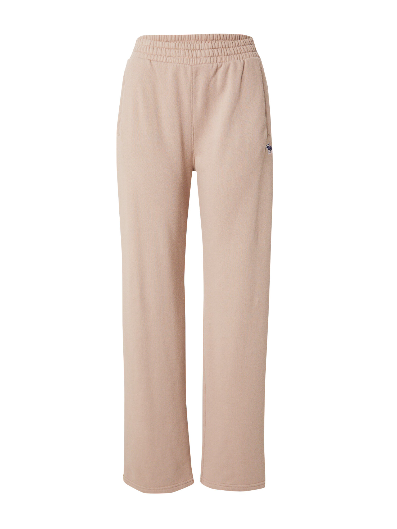 Abercrombie & Fitch Pantaloni bej / bleumarin / alb - Pled.ro