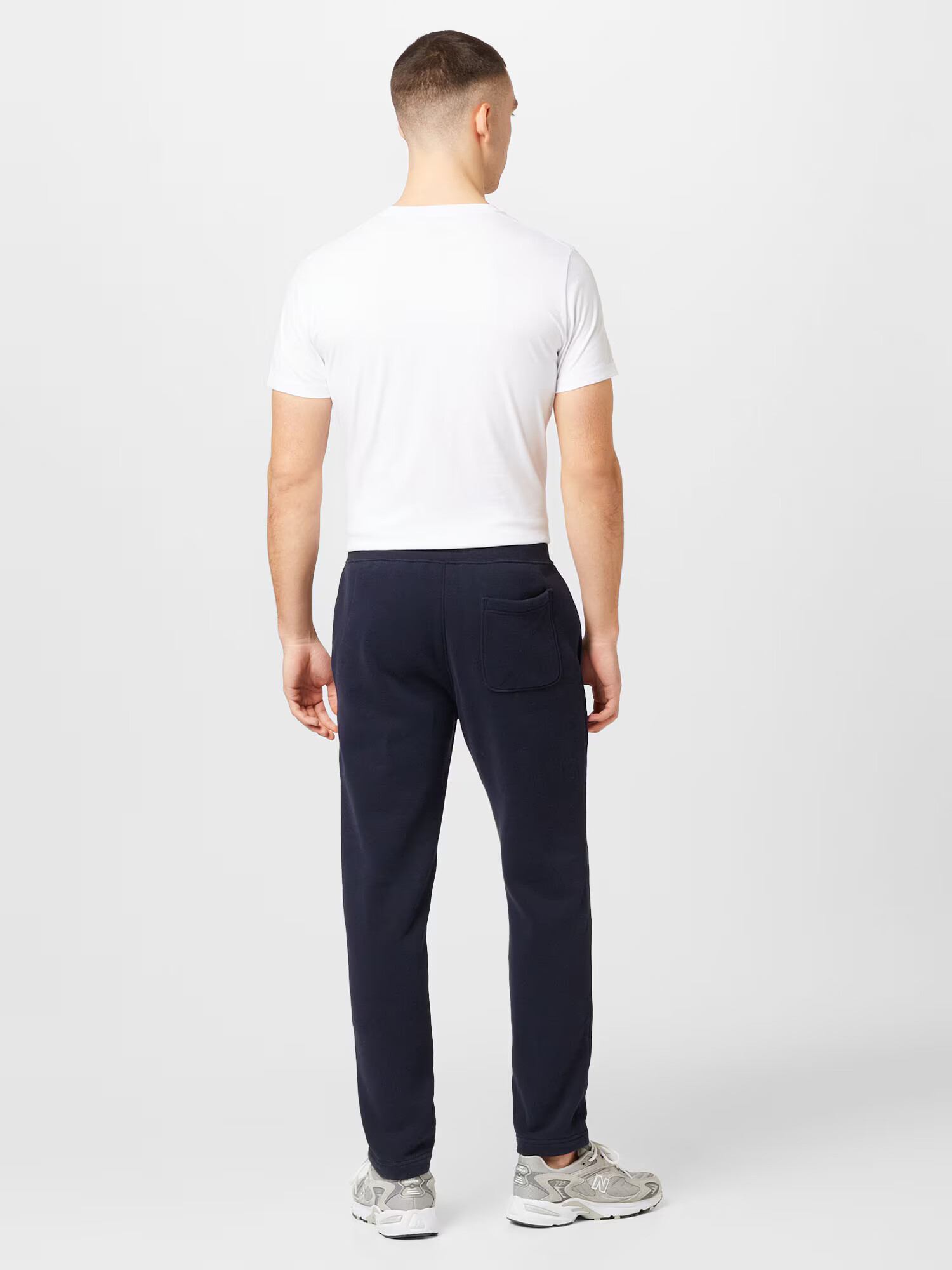 Abercrombie & Fitch Pantaloni bleumarin - Pled.ro