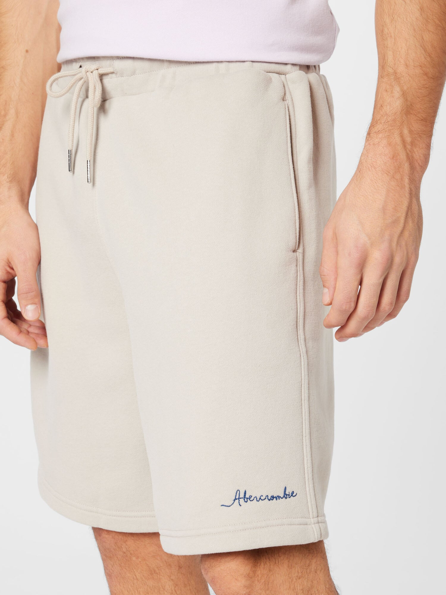 Abercrombie & Fitch Pantaloni crem - Pled.ro