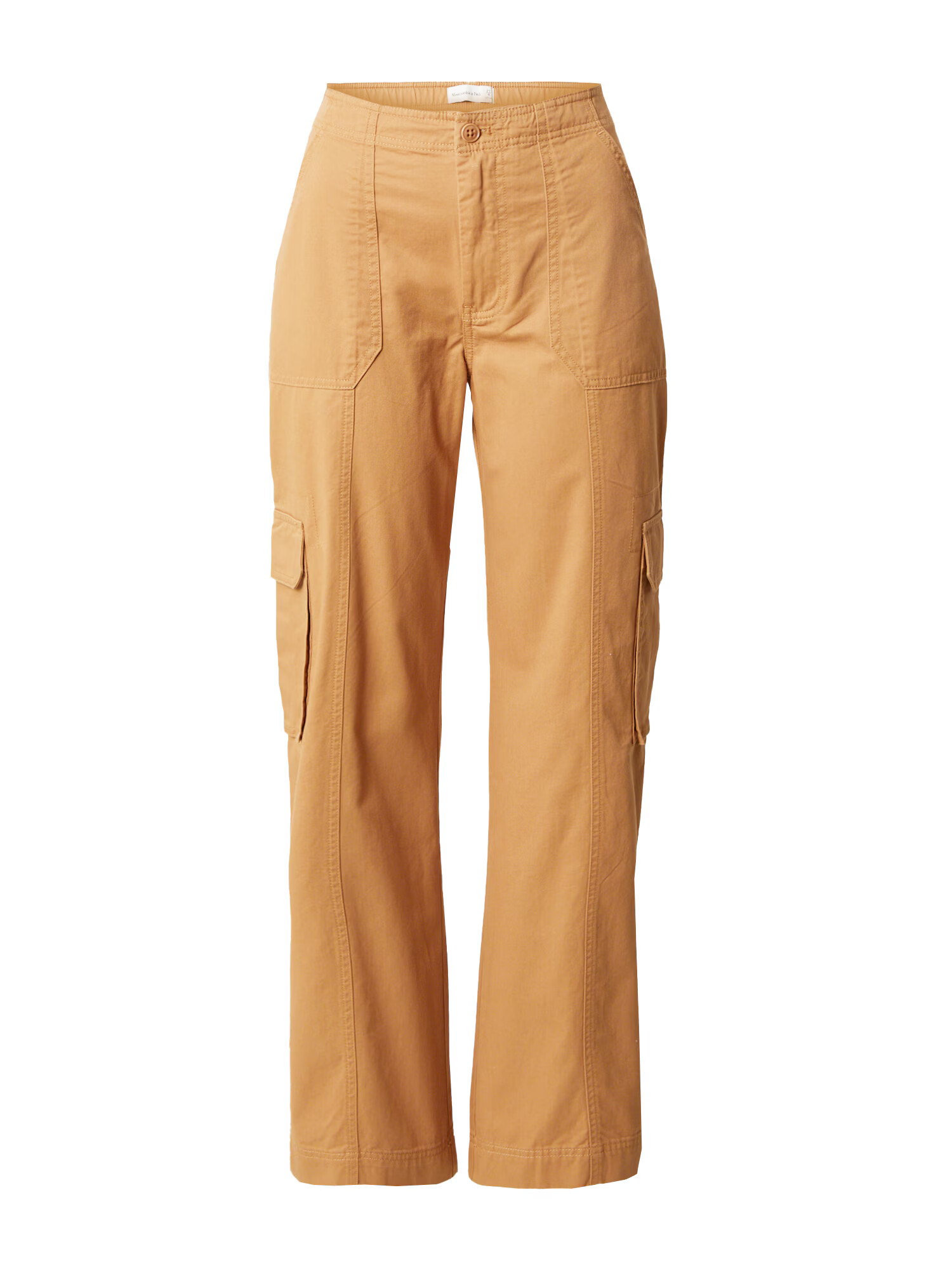 Abercrombie & Fitch Pantaloni cu buzunare maro caramel - Pled.ro