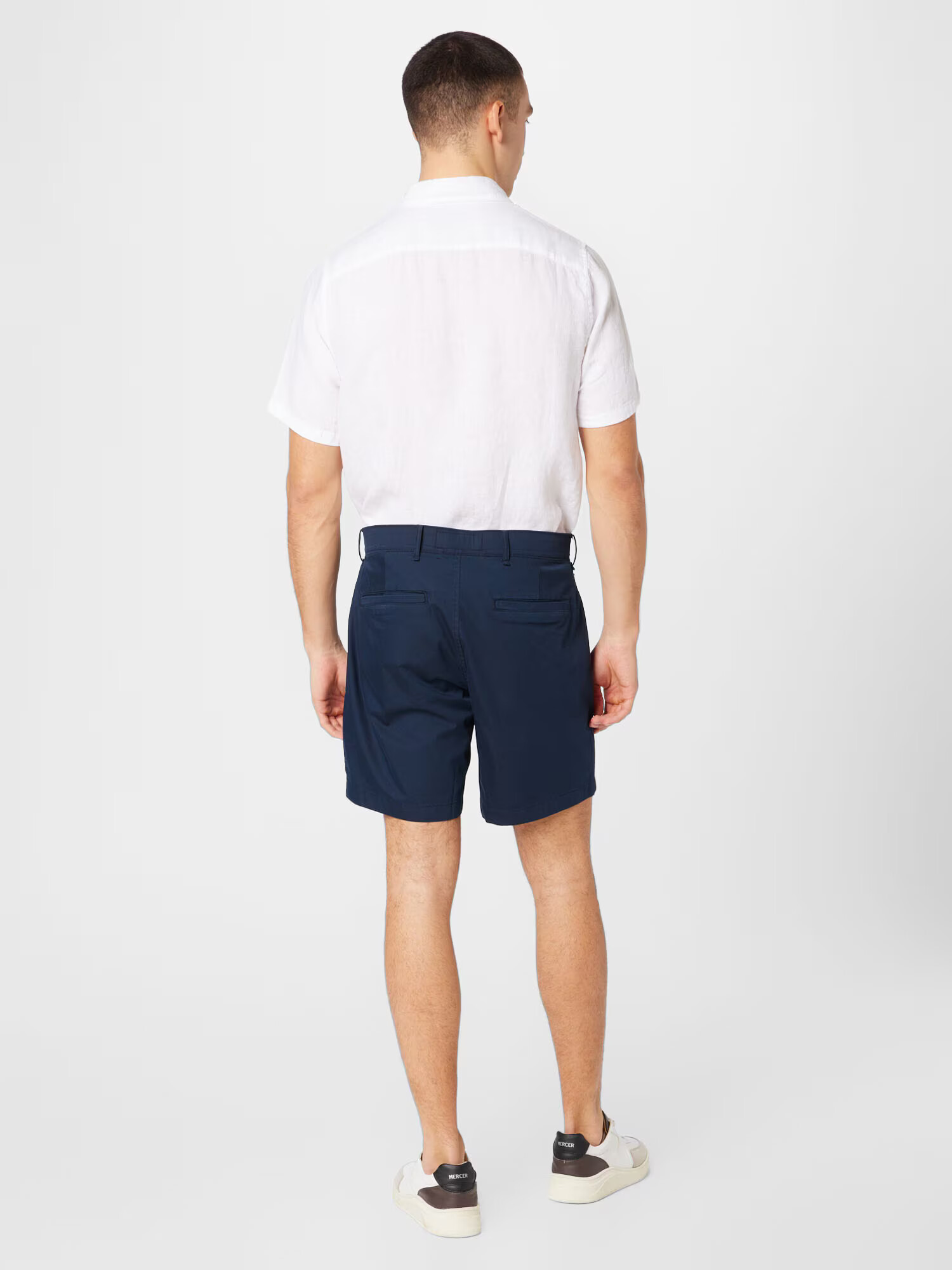 Abercrombie & Fitch Pantaloni eleganți bleumarin - Pled.ro