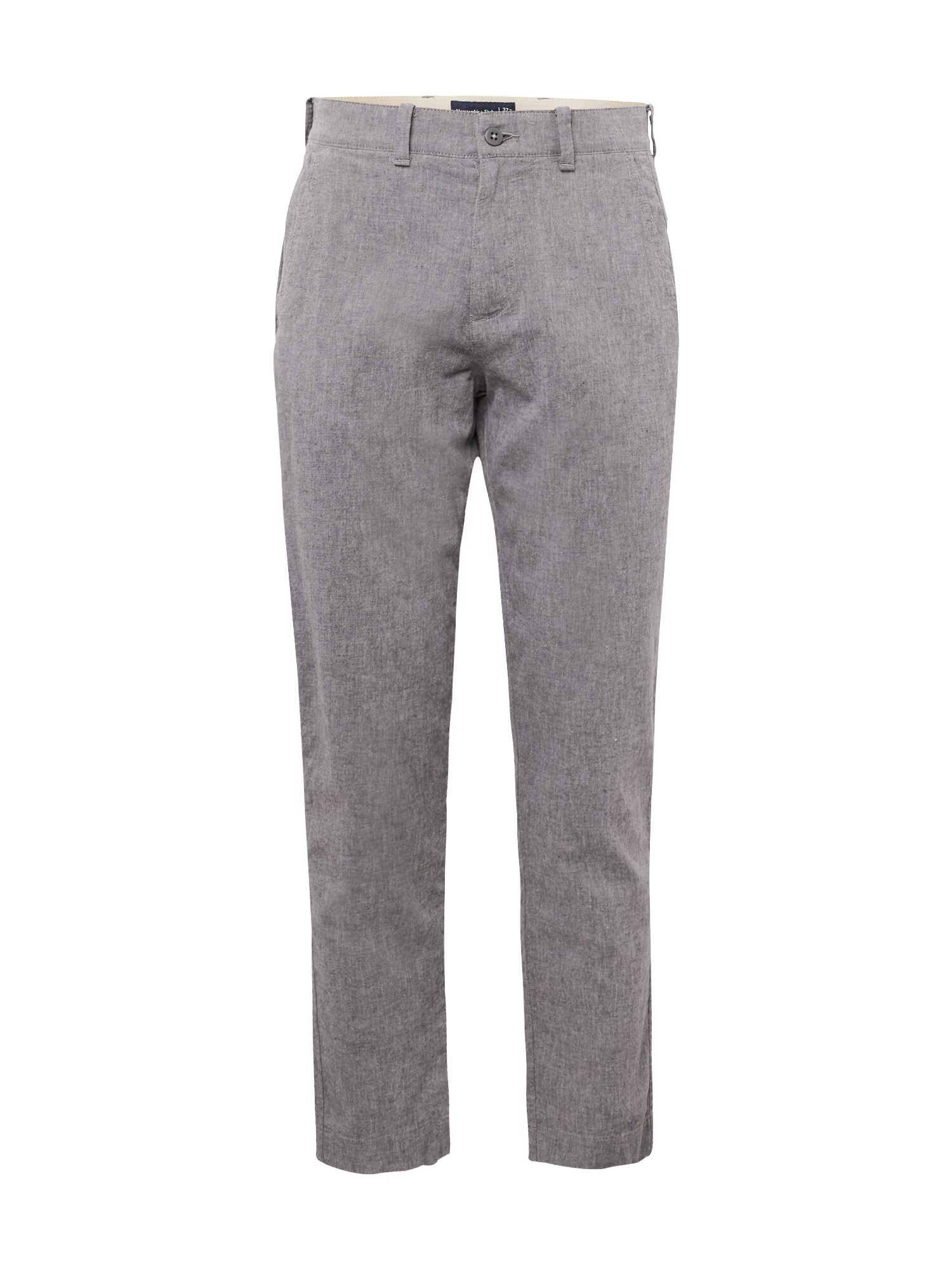 Abercrombie & Fitch Pantaloni eleganți gri amestecat - Pled.ro