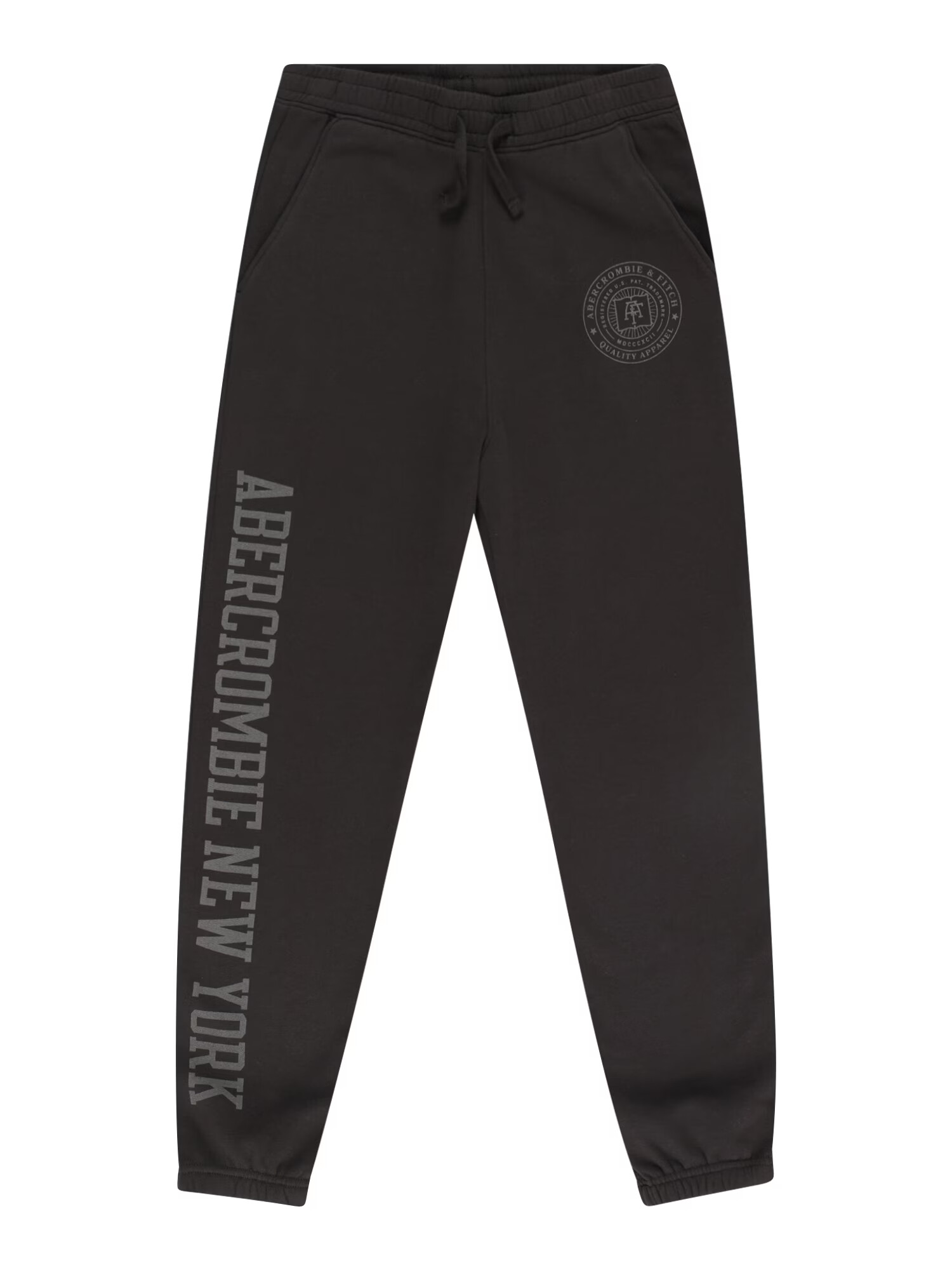 Abercrombie & Fitch Pantaloni gri / gri închis - Pled.ro