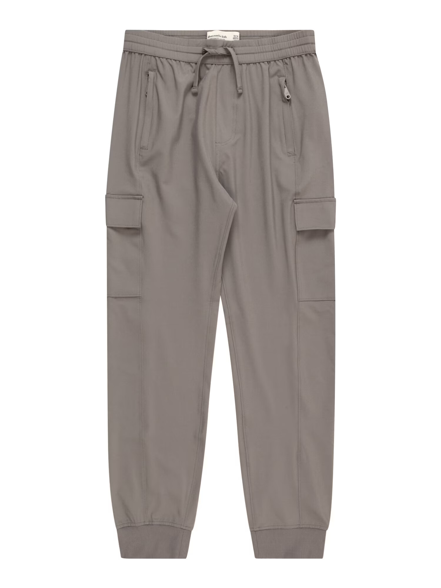 Abercrombie & Fitch Pantaloni gri închis - Pled.ro