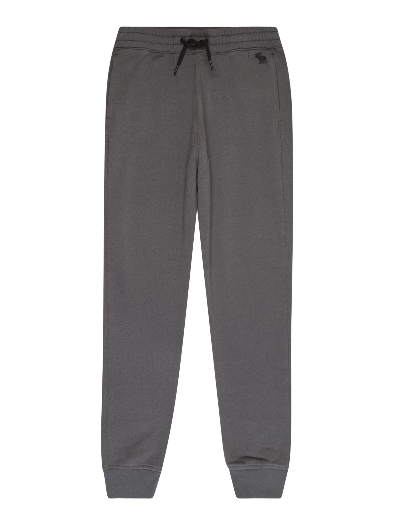 Abercrombie & Fitch Pantaloni gri închis / negru - Pled.ro