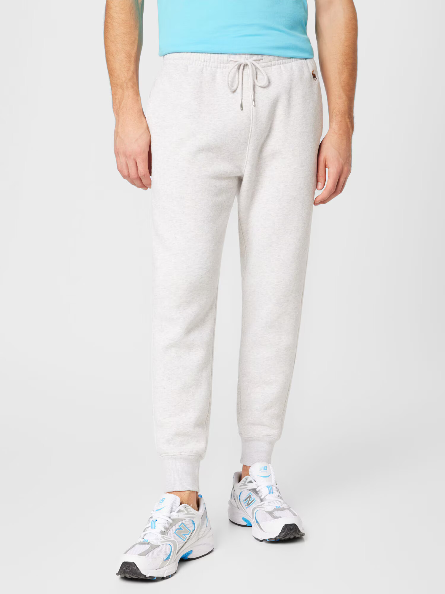 Abercrombie & Fitch Pantaloni maro / maro deschis / gri deschis - Pled.ro