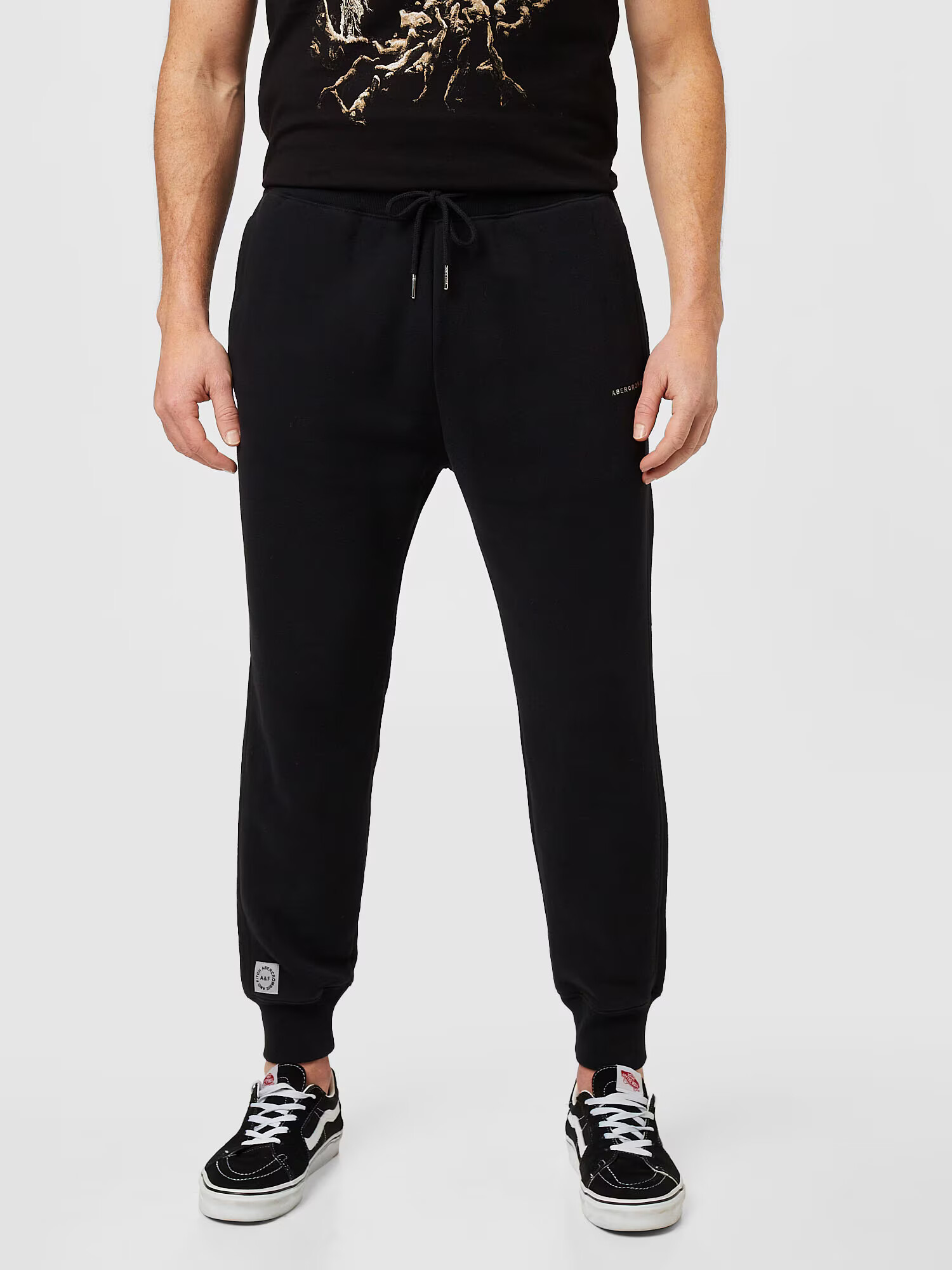 Abercrombie & Fitch Pantaloni negru - Pled.ro