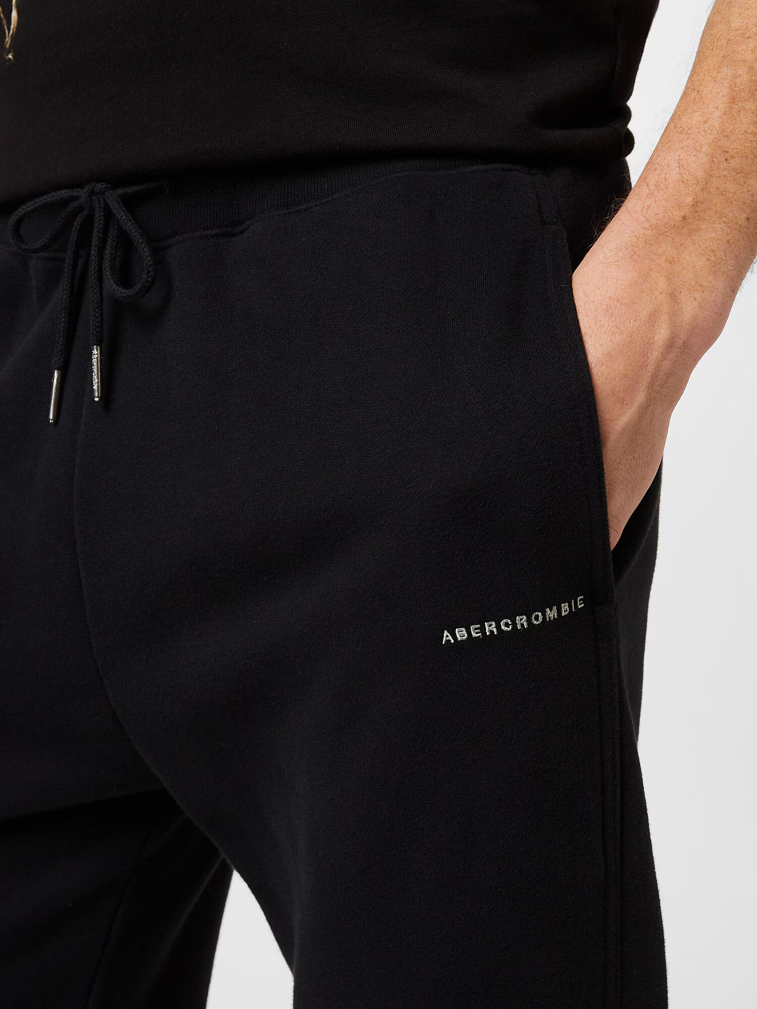 Abercrombie & Fitch Pantaloni negru - Pled.ro