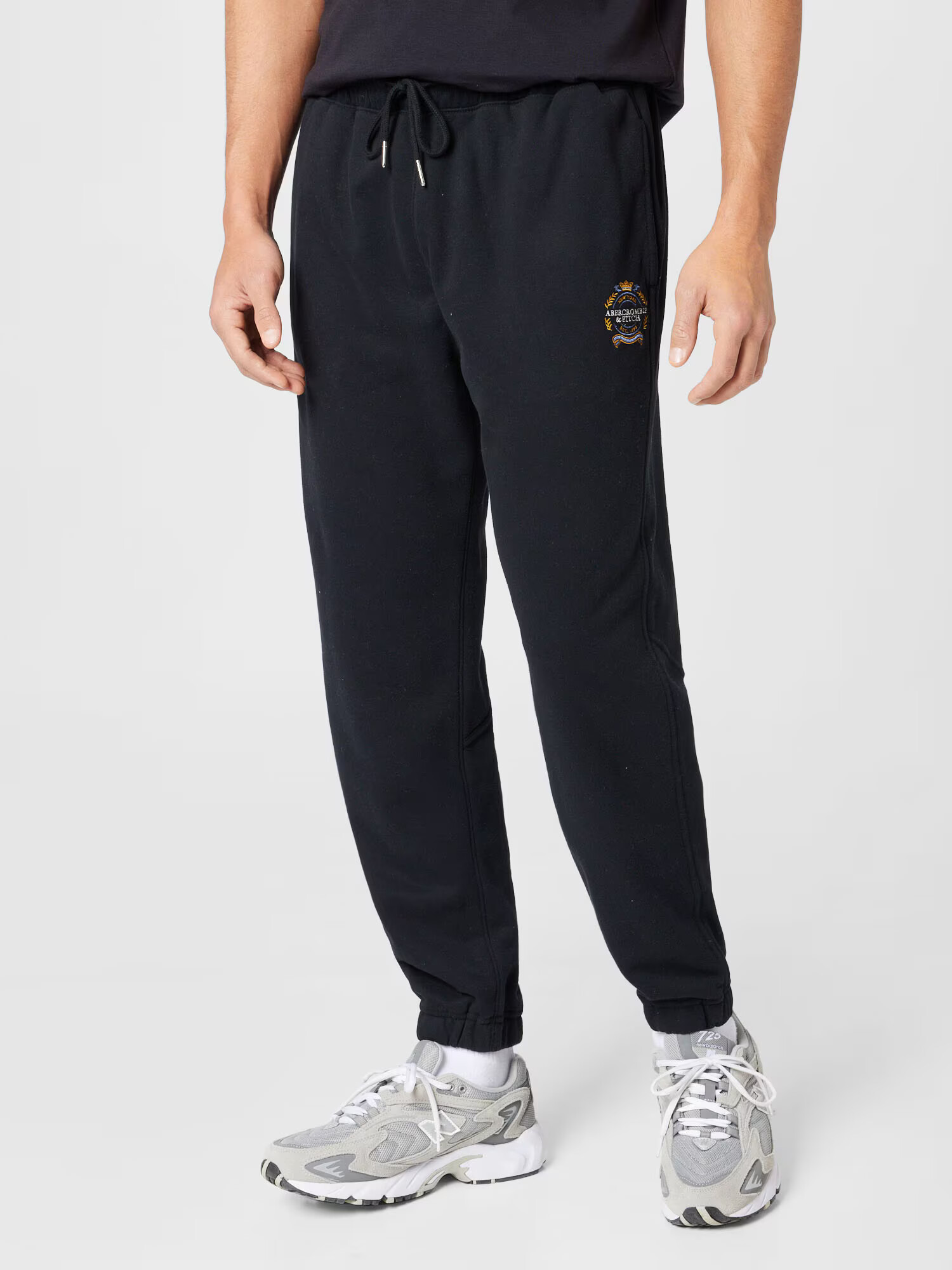 Abercrombie & Fitch Pantaloni negru - Pled.ro