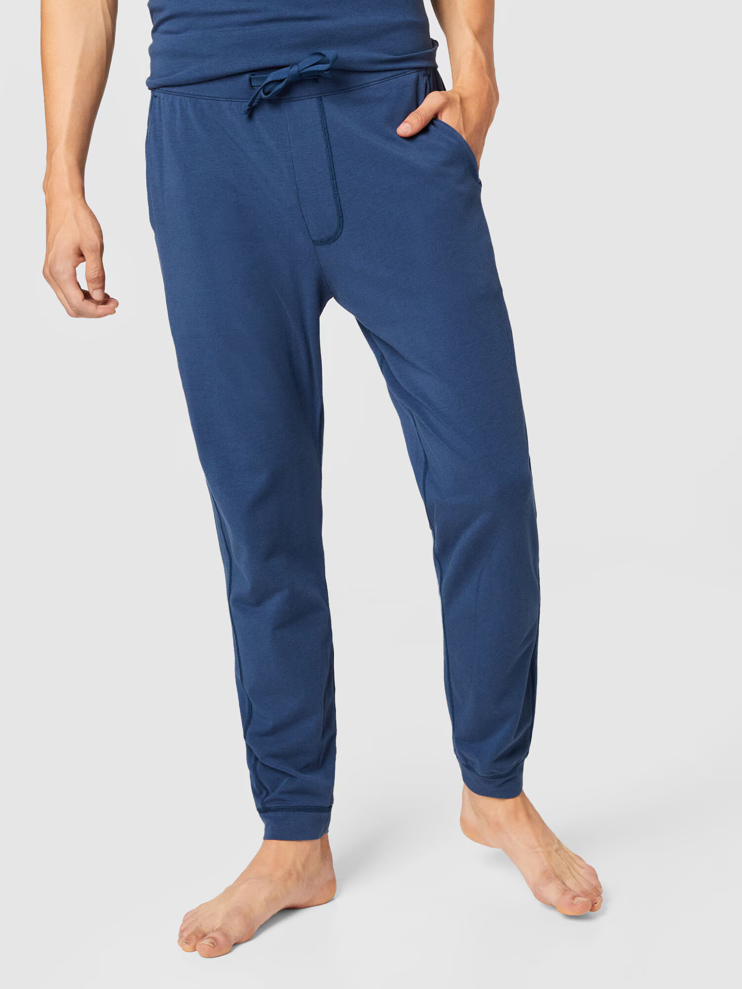 Abercrombie & Fitch Pijama lungă albastru - Pled.ro