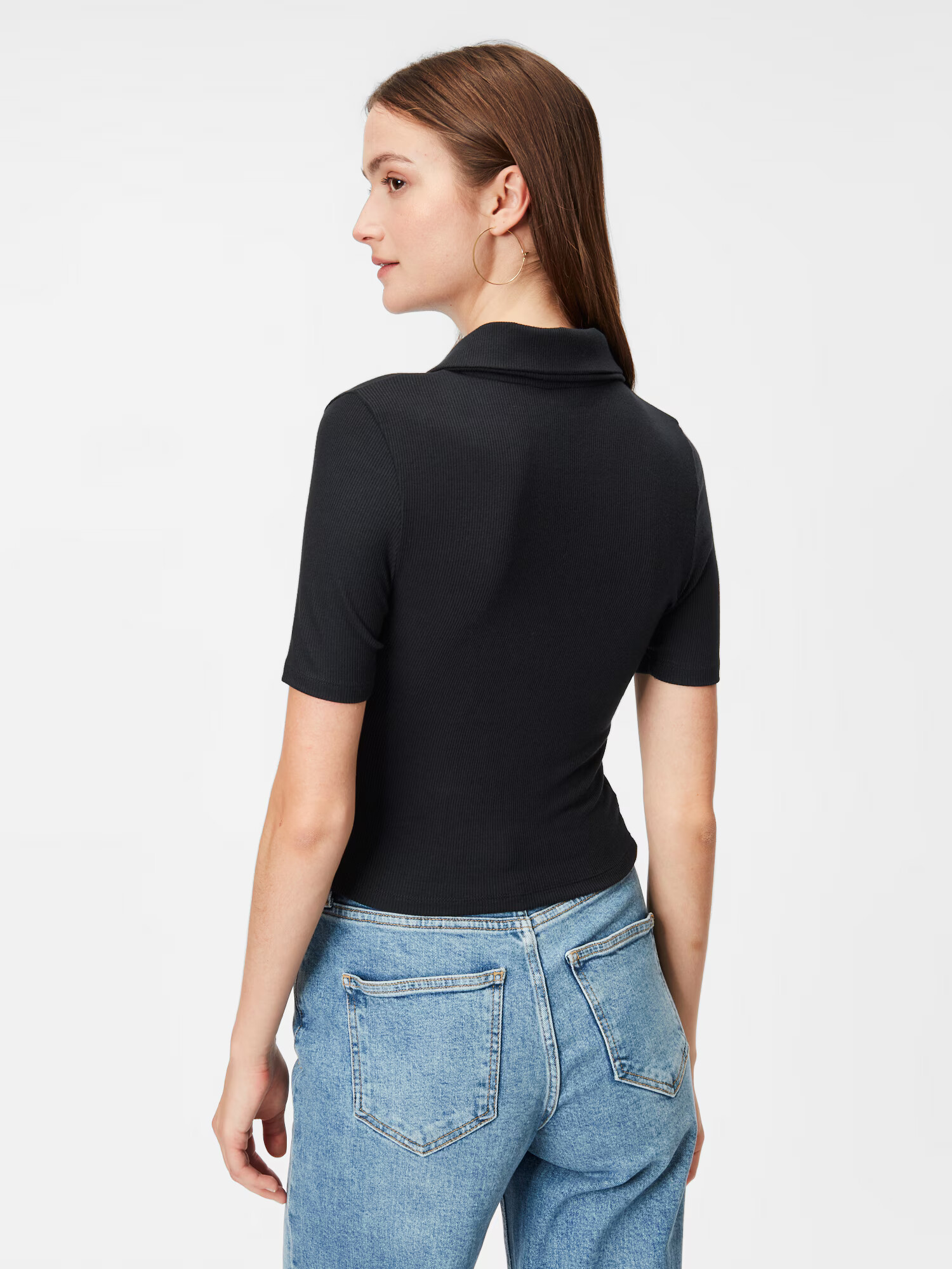 Abercrombie & Fitch Pulover negru - Pled.ro