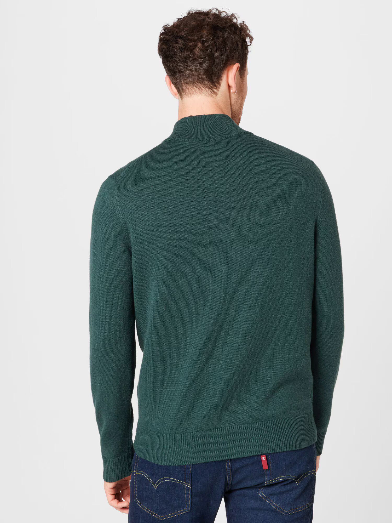 Abercrombie & Fitch Pulover verde - Pled.ro