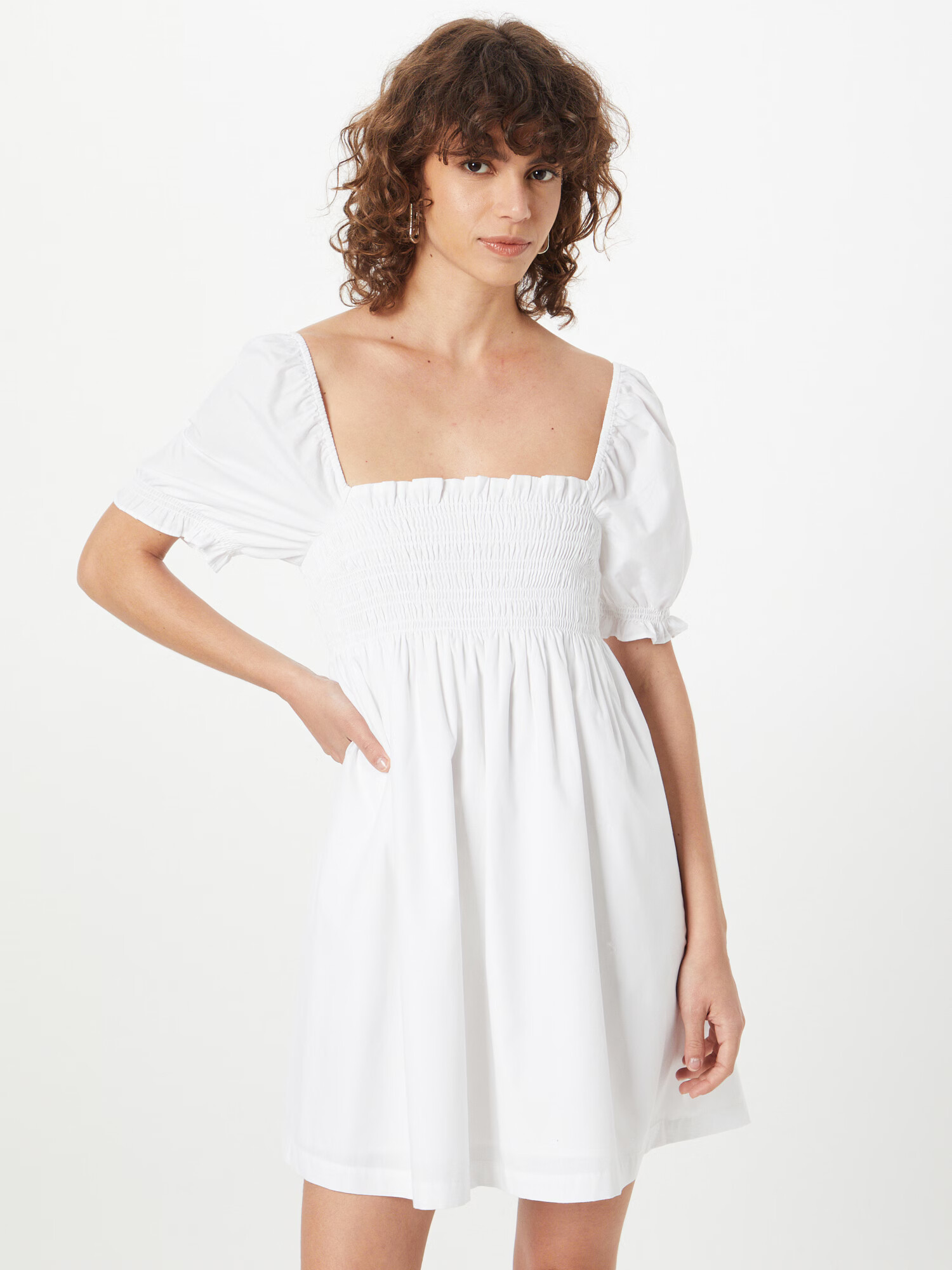 Abercrombie & Fitch Rochie alb - Pled.ro