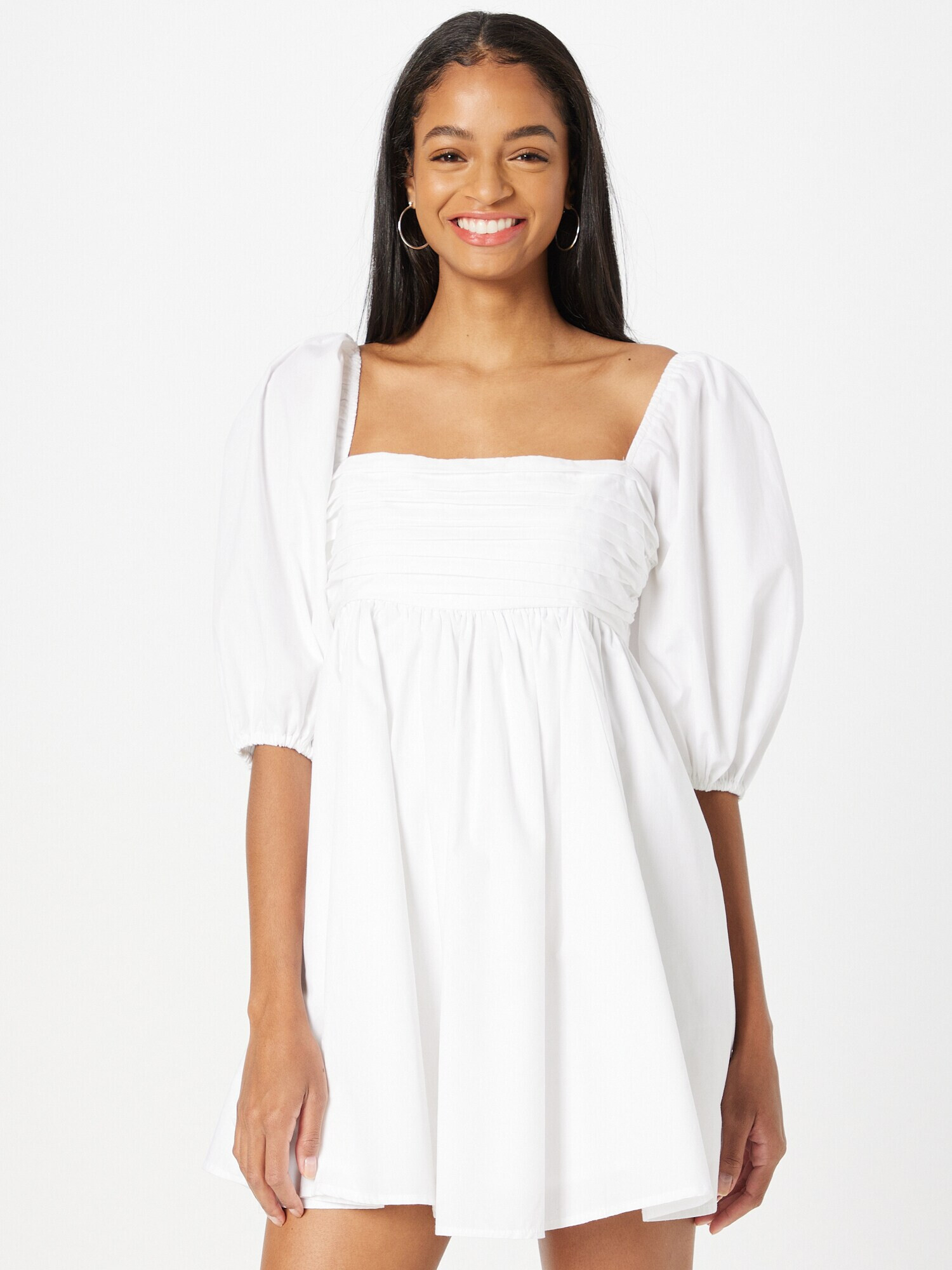 Abercrombie & Fitch Rochie alb - Pled.ro