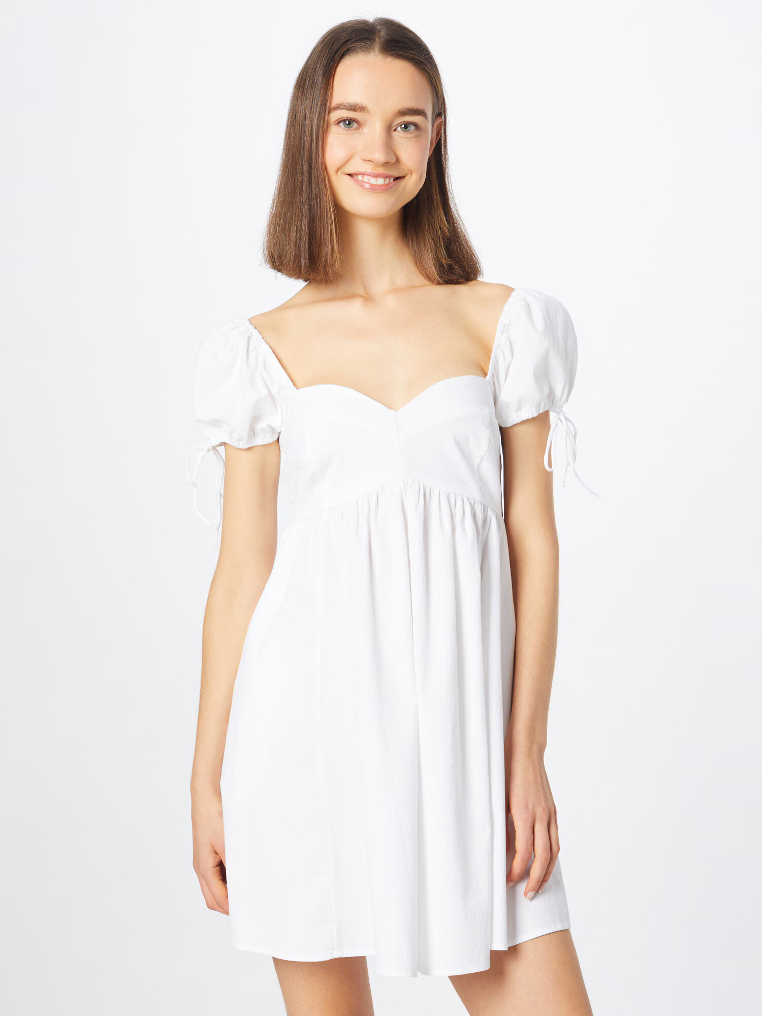 Abercrombie & Fitch Rochie alb - Pled.ro