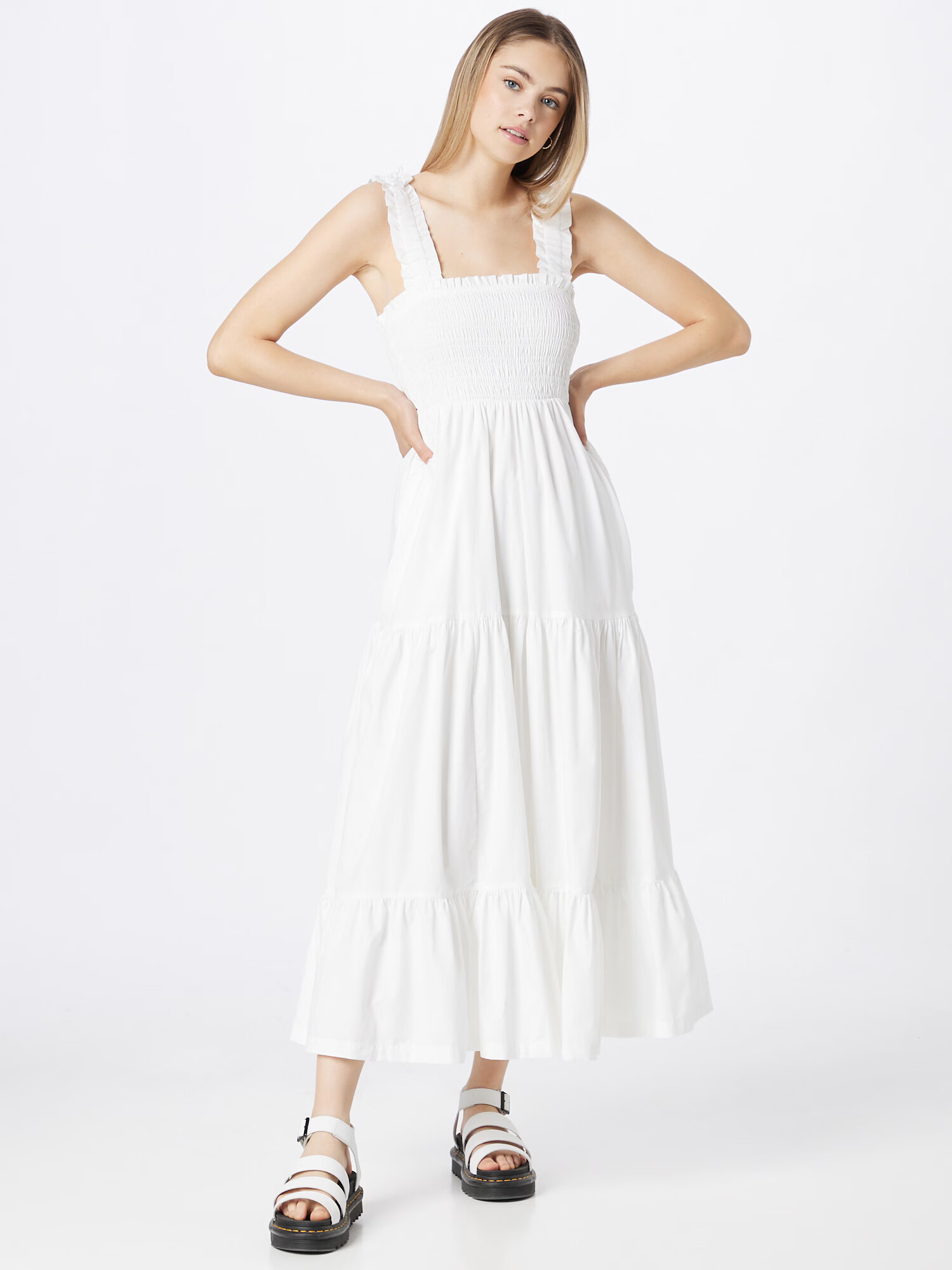 Abercrombie & Fitch Rochie alb - Pled.ro