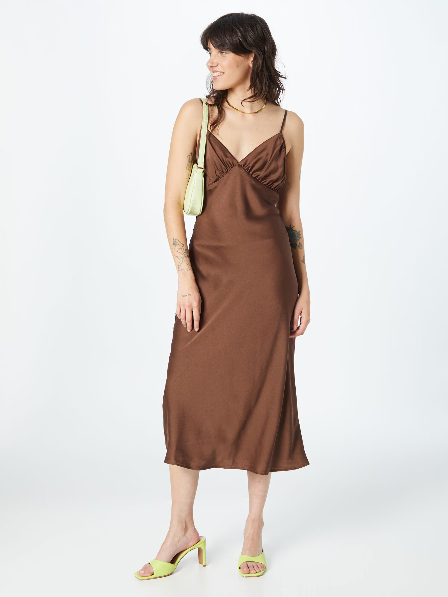 Abercrombie & Fitch Rochie de cocktail maro pueblo - Pled.ro