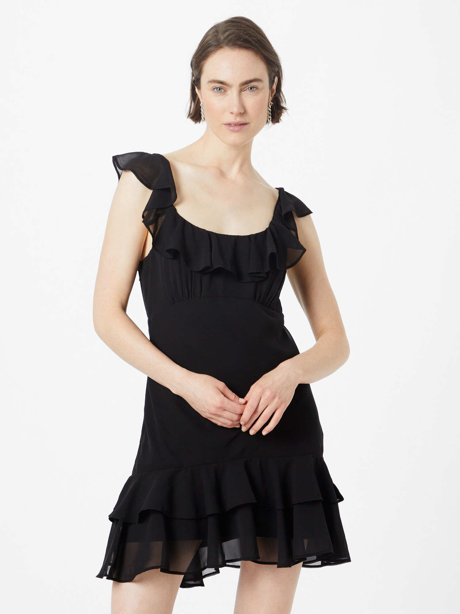 Abercrombie & Fitch Rochie de cocktail negru - Pled.ro