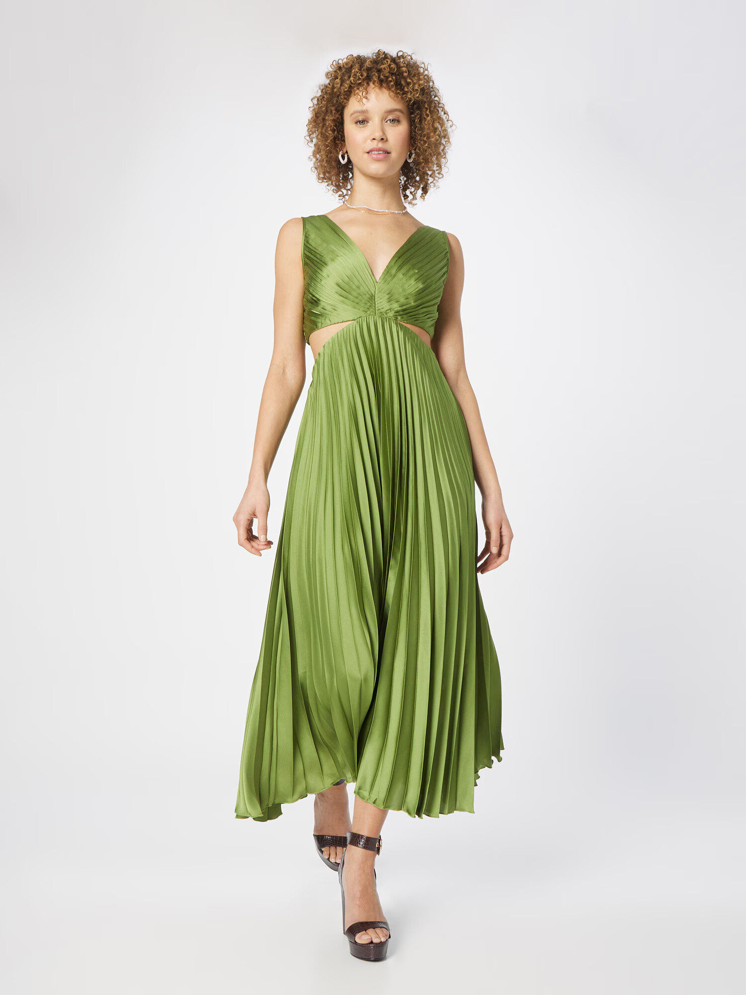 Abercrombie & Fitch Rochie de cocktail verde - Pled.ro