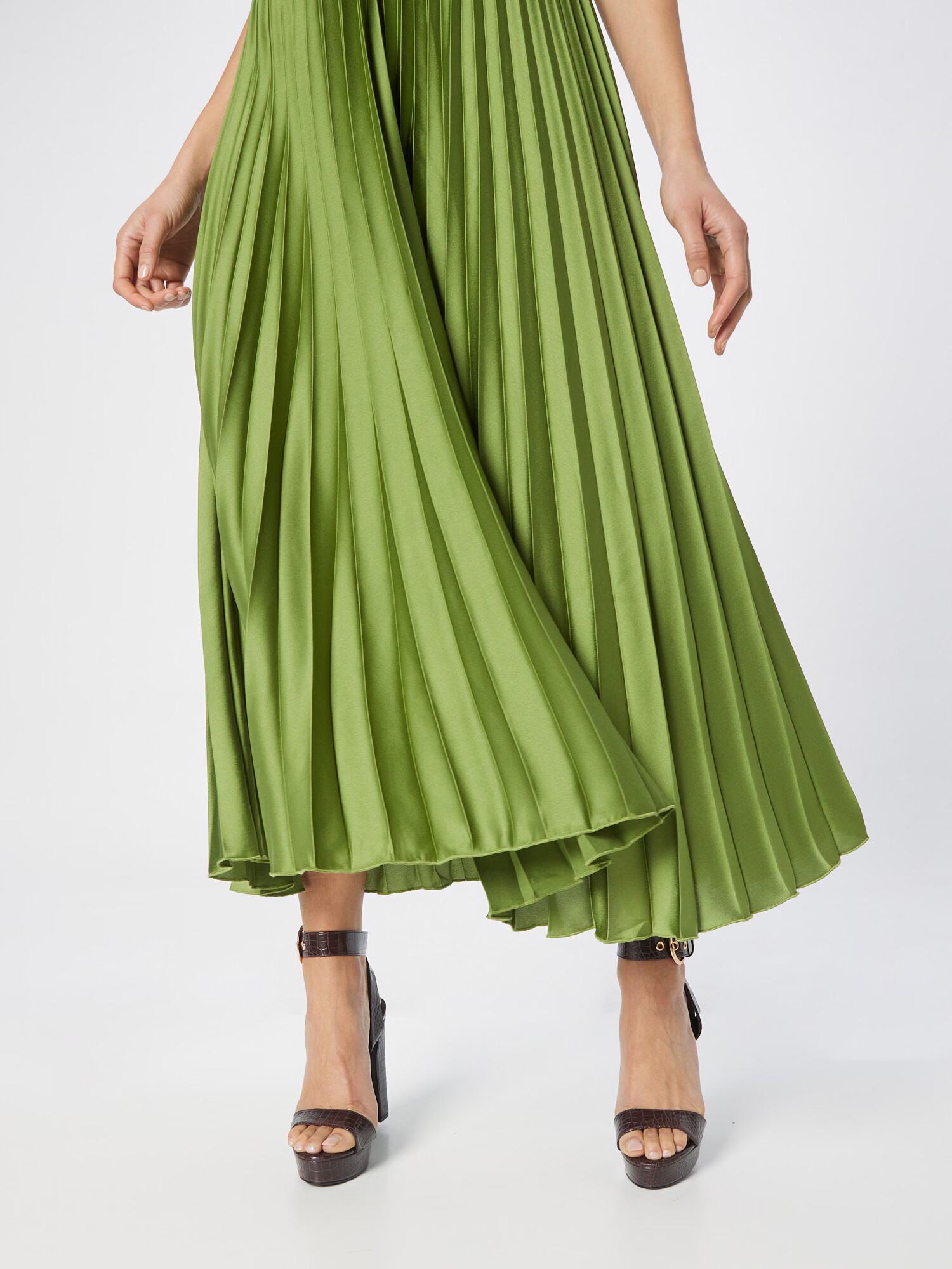 Abercrombie & Fitch Rochie de cocktail verde - Pled.ro