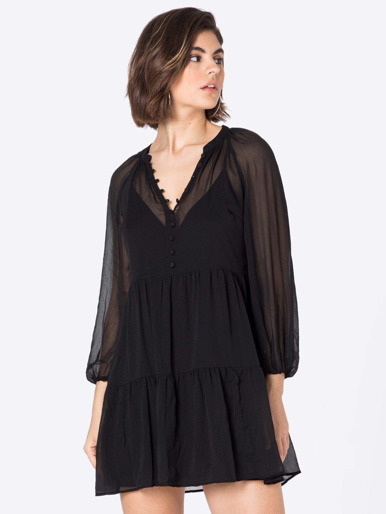 Abercrombie & Fitch Rochie negru - Pled.ro