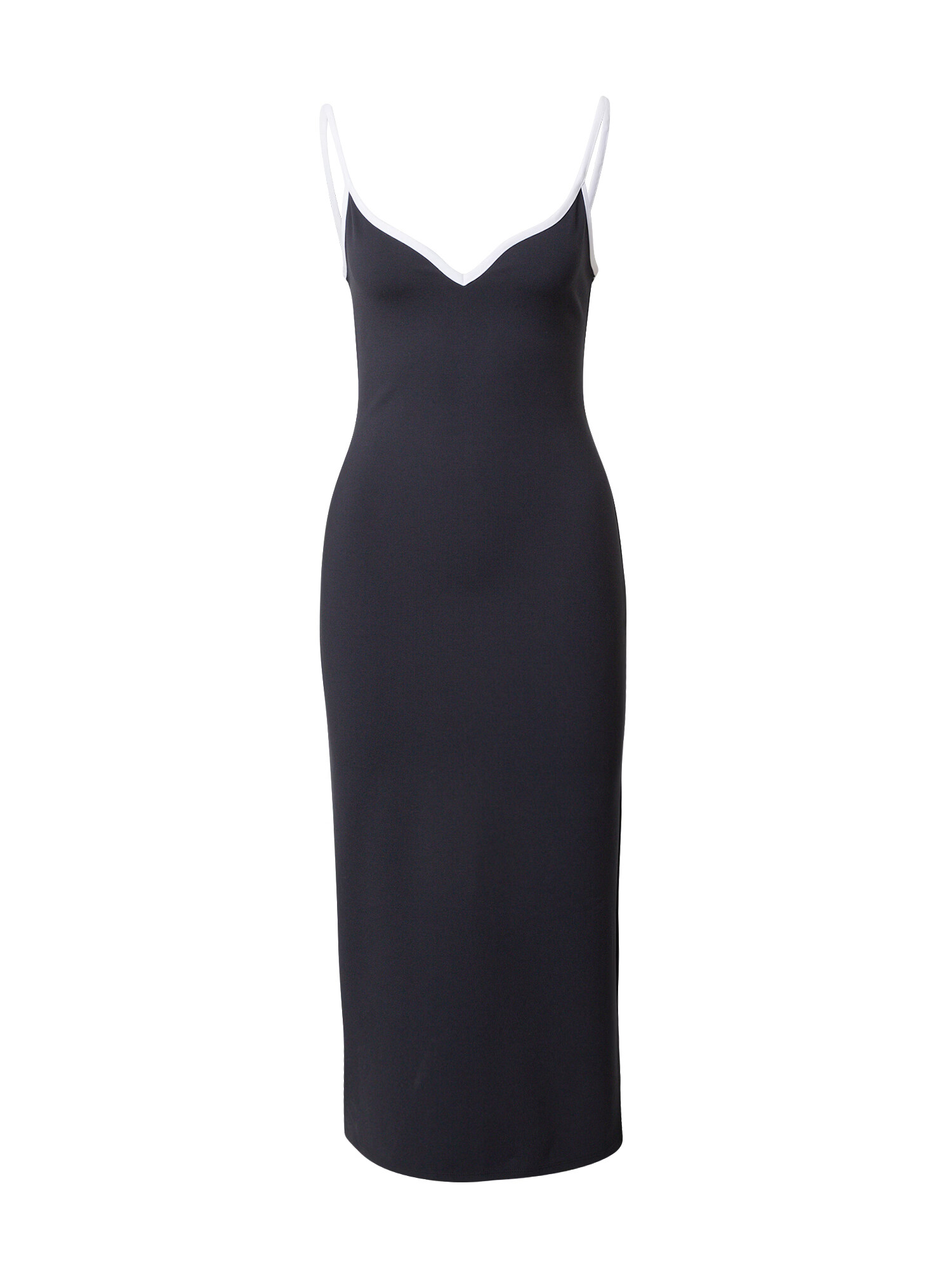 Abercrombie & Fitch Rochie negru / alb - Pled.ro