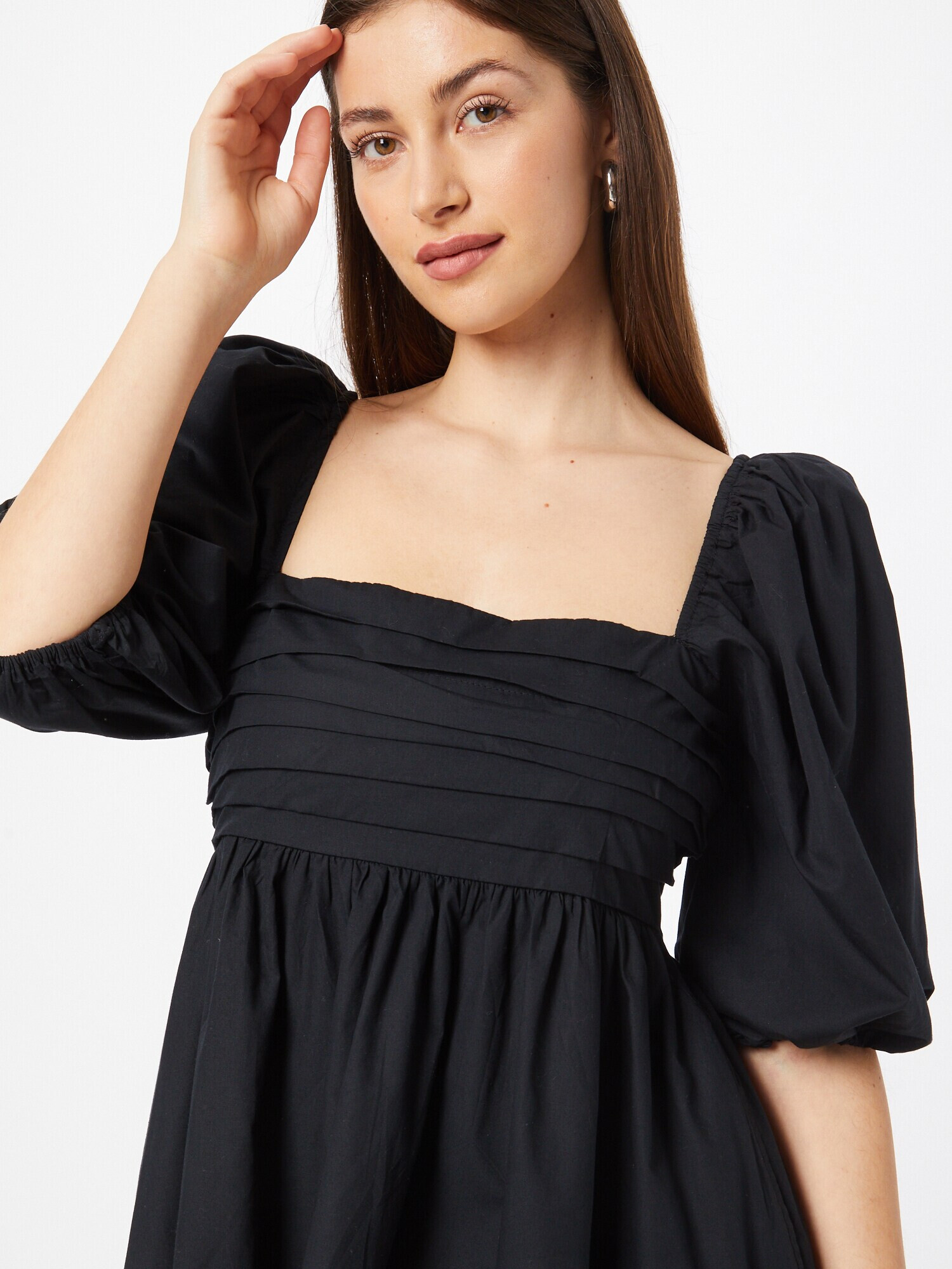 Abercrombie & Fitch Rochie tip bluză albastru deschis - Pled.ro