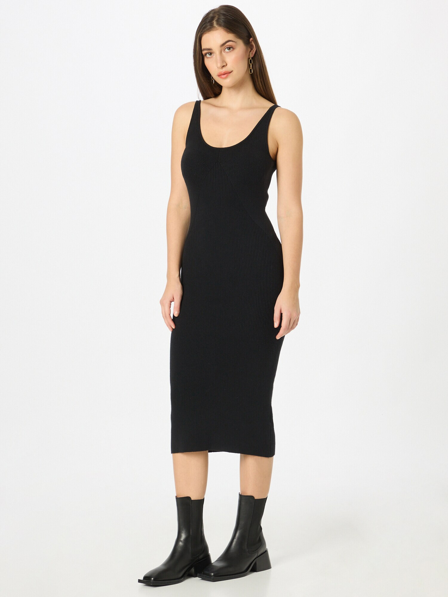 Abercrombie & Fitch Rochie tricotat negru - Pled.ro