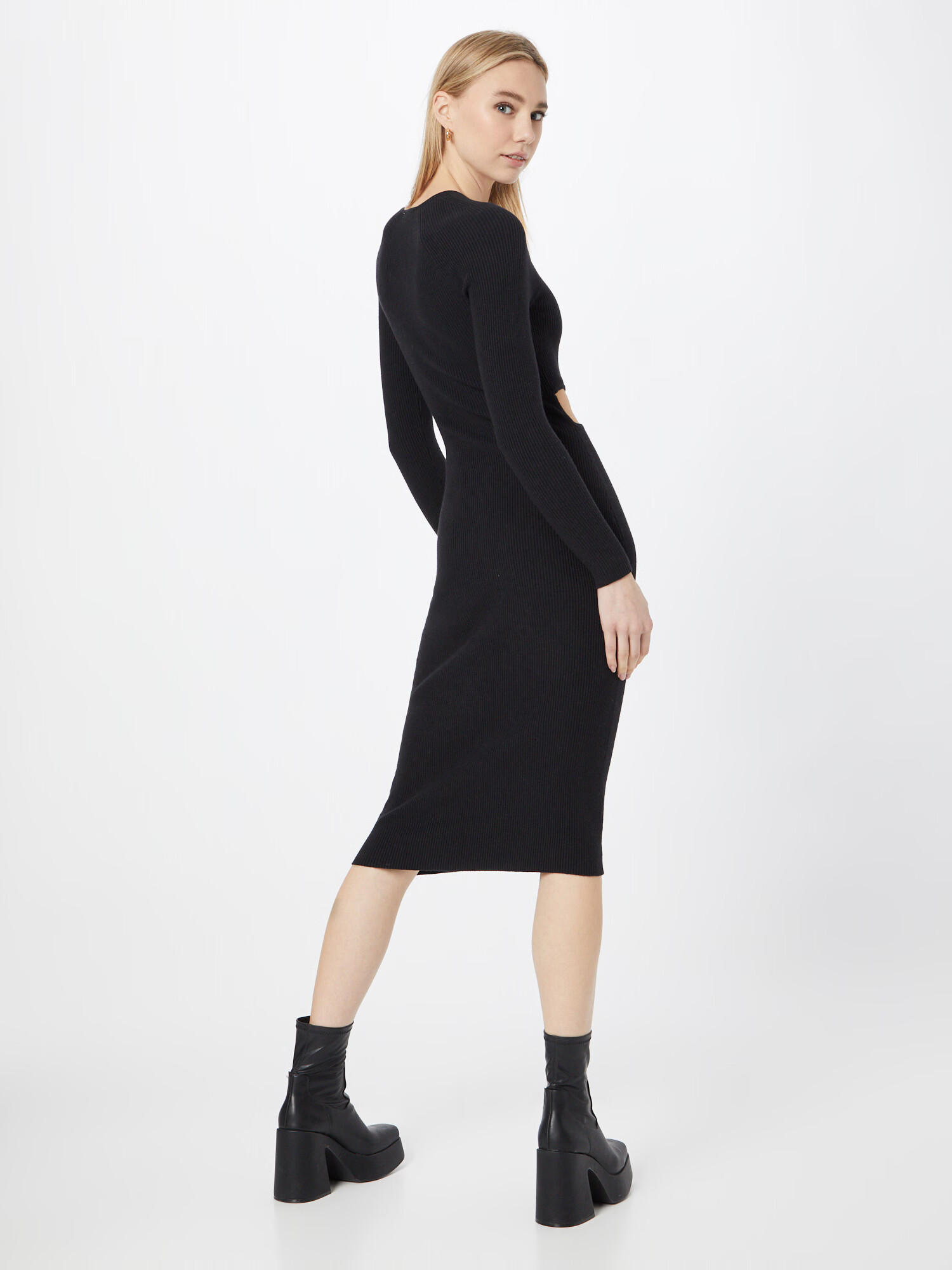 Abercrombie & Fitch Rochie tricotat negru - Pled.ro