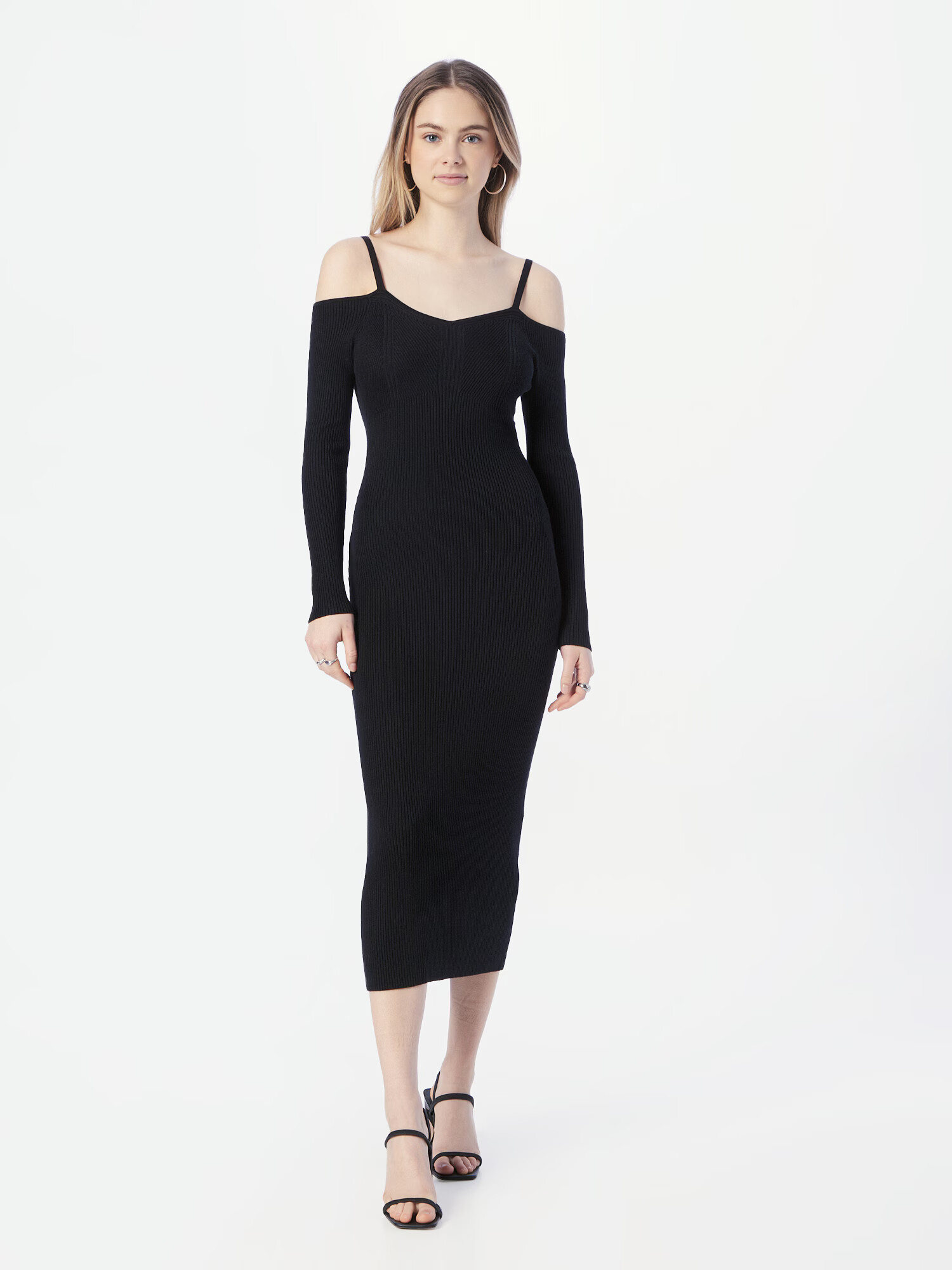 Abercrombie & Fitch Rochie tricotat negru - Pled.ro