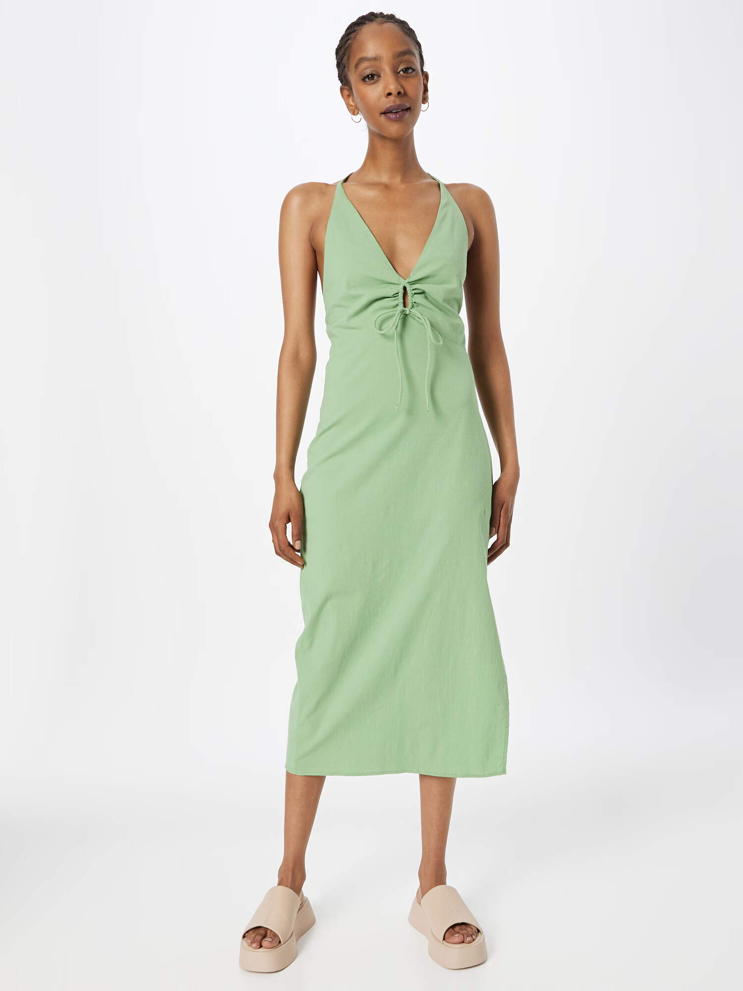 Abercrombie & Fitch Rochie verde - Pled.ro