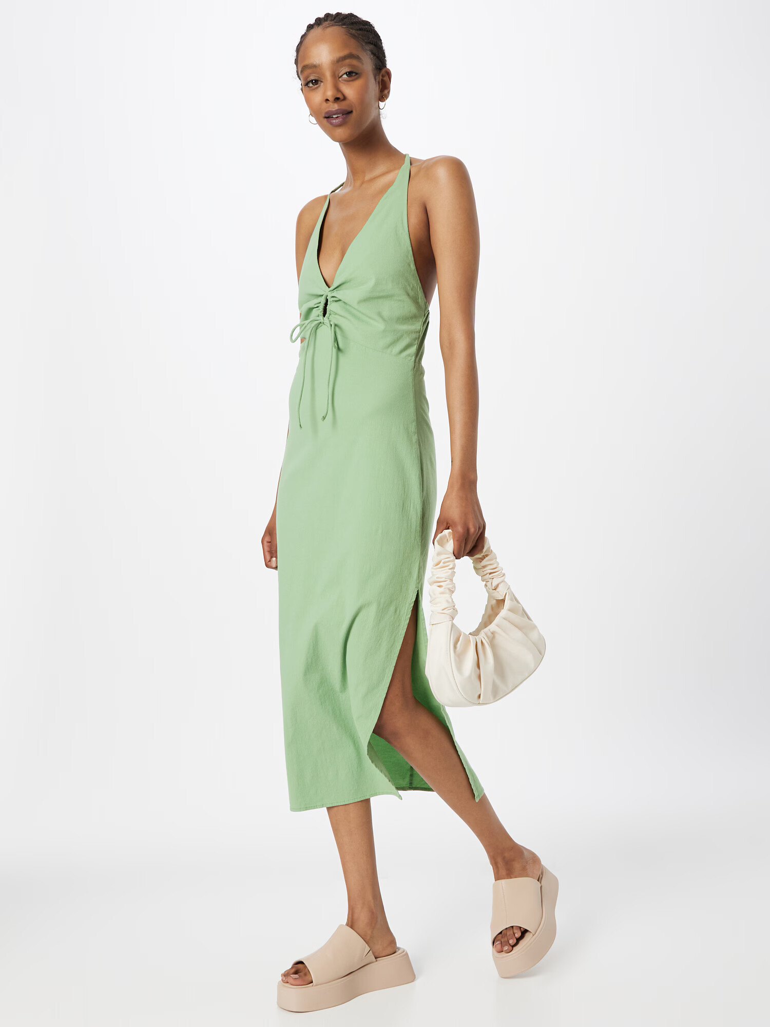 Abercrombie & Fitch Rochie verde - Pled.ro