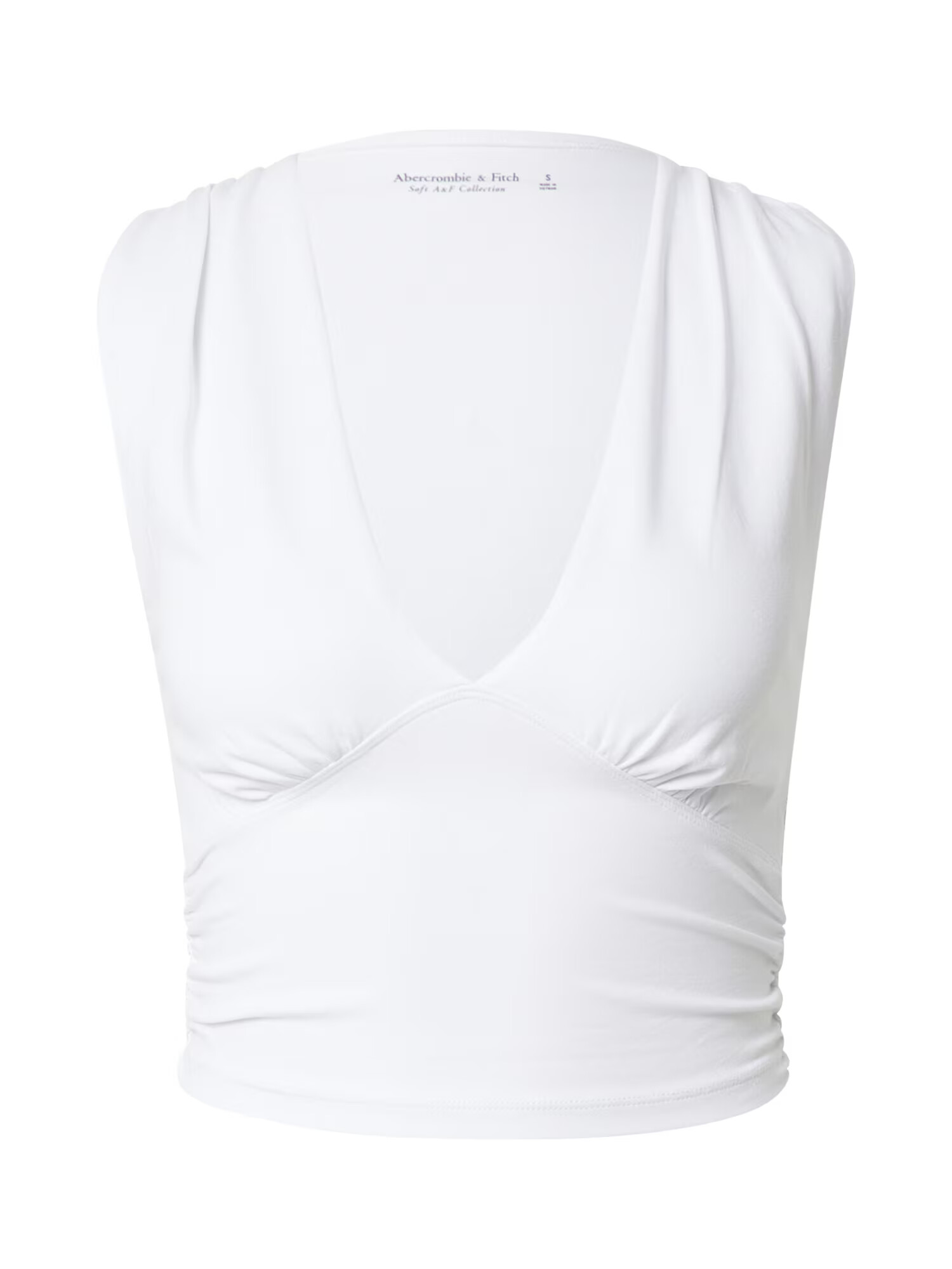 Abercrombie & Fitch Top alb - Pled.ro