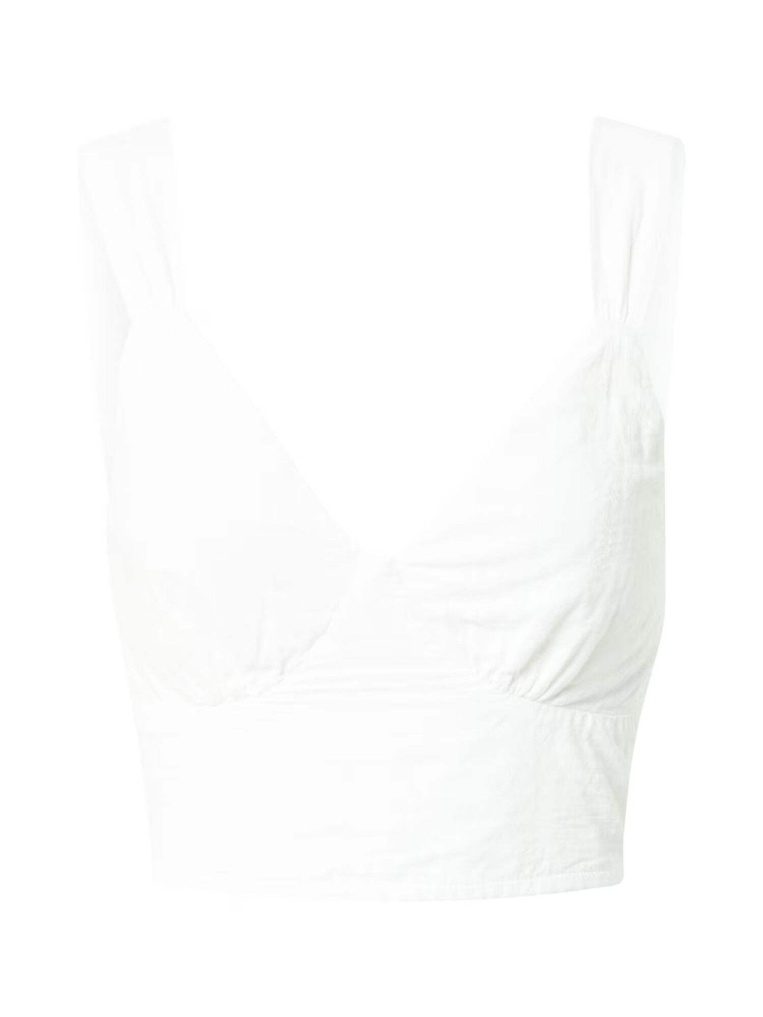 Abercrombie & Fitch Top alb - Pled.ro