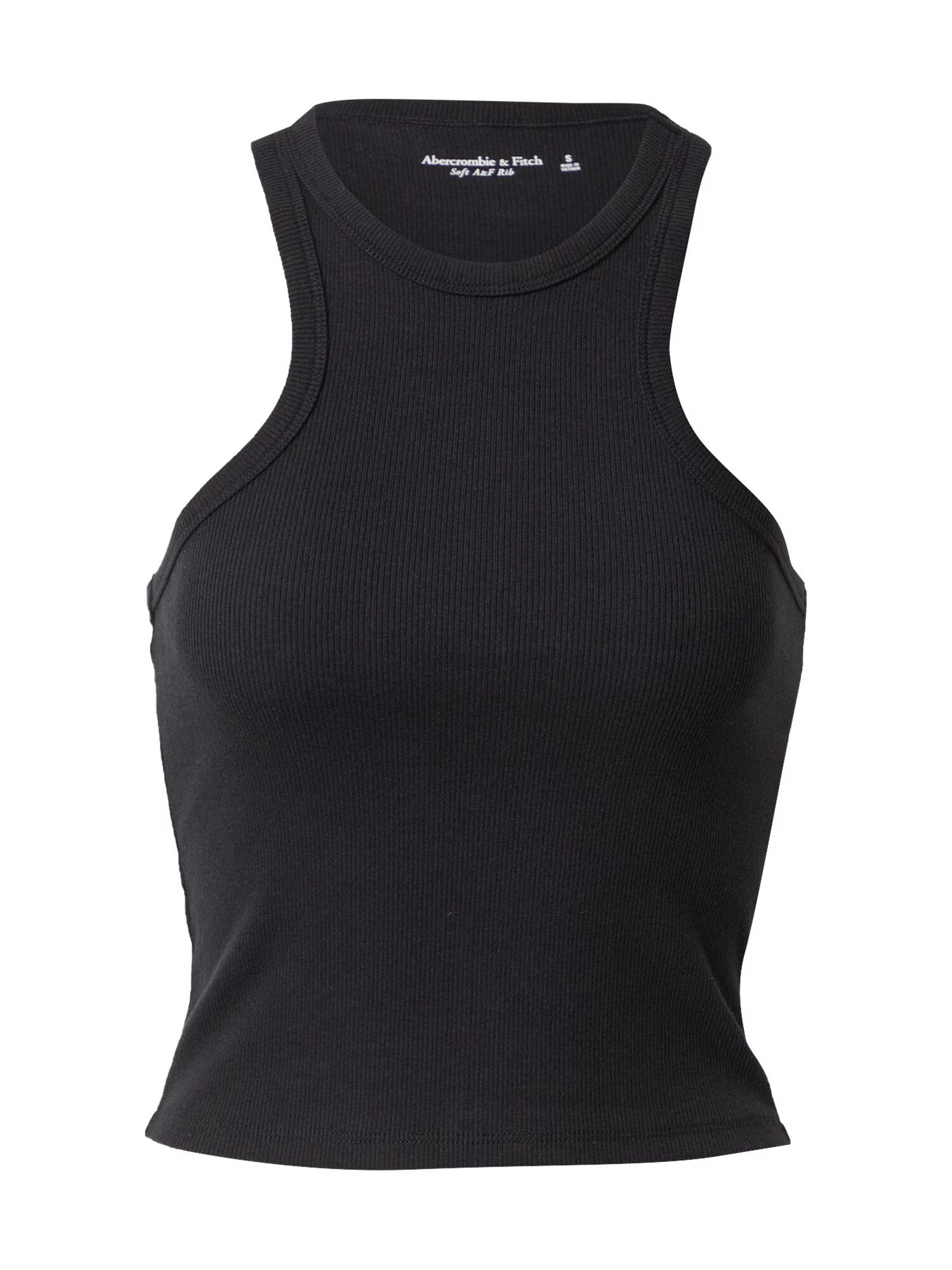 Abercrombie & Fitch Top negru - Pled.ro