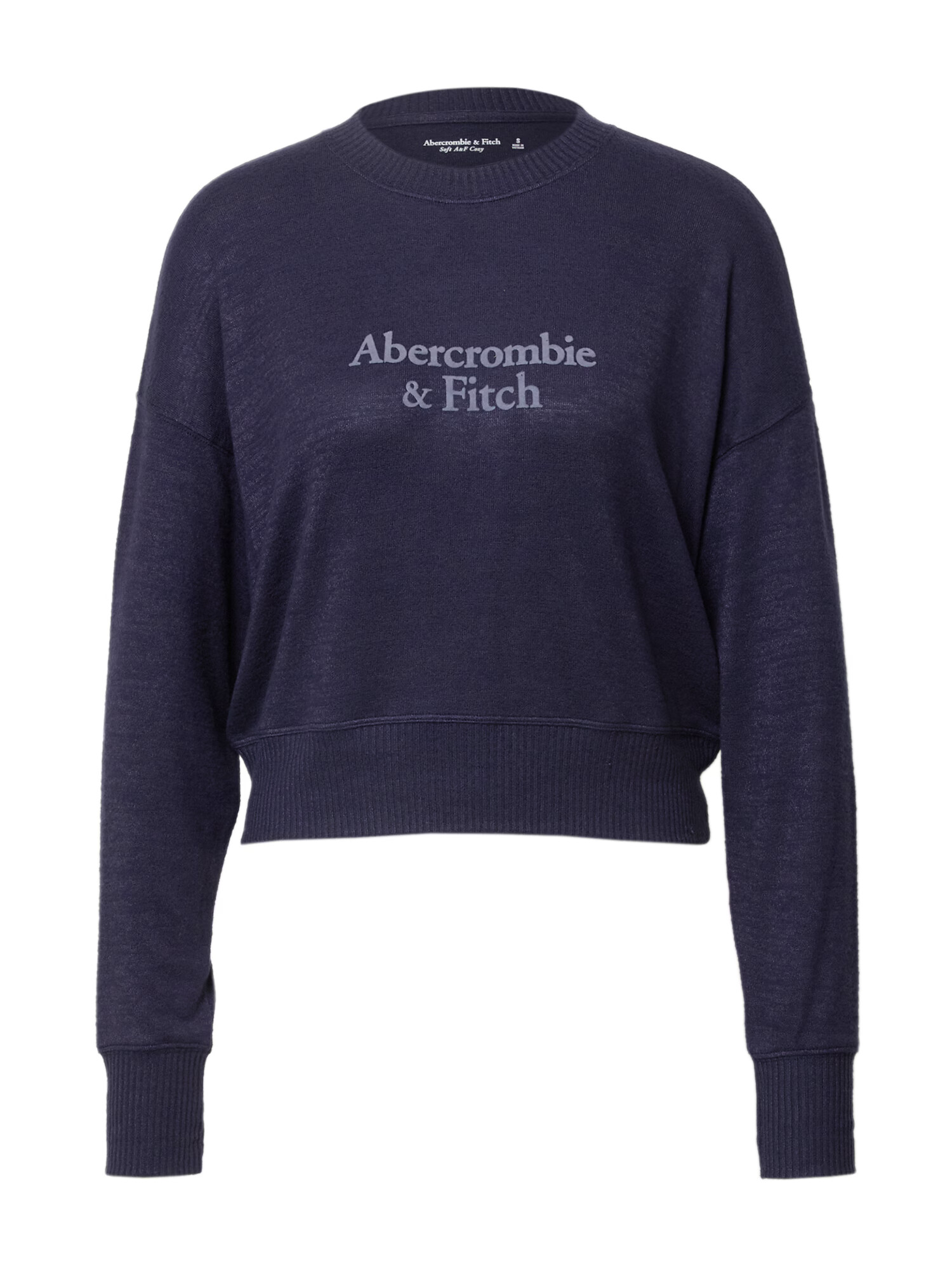 Abercrombie & Fitch Tricou albastru marin - Pled.ro