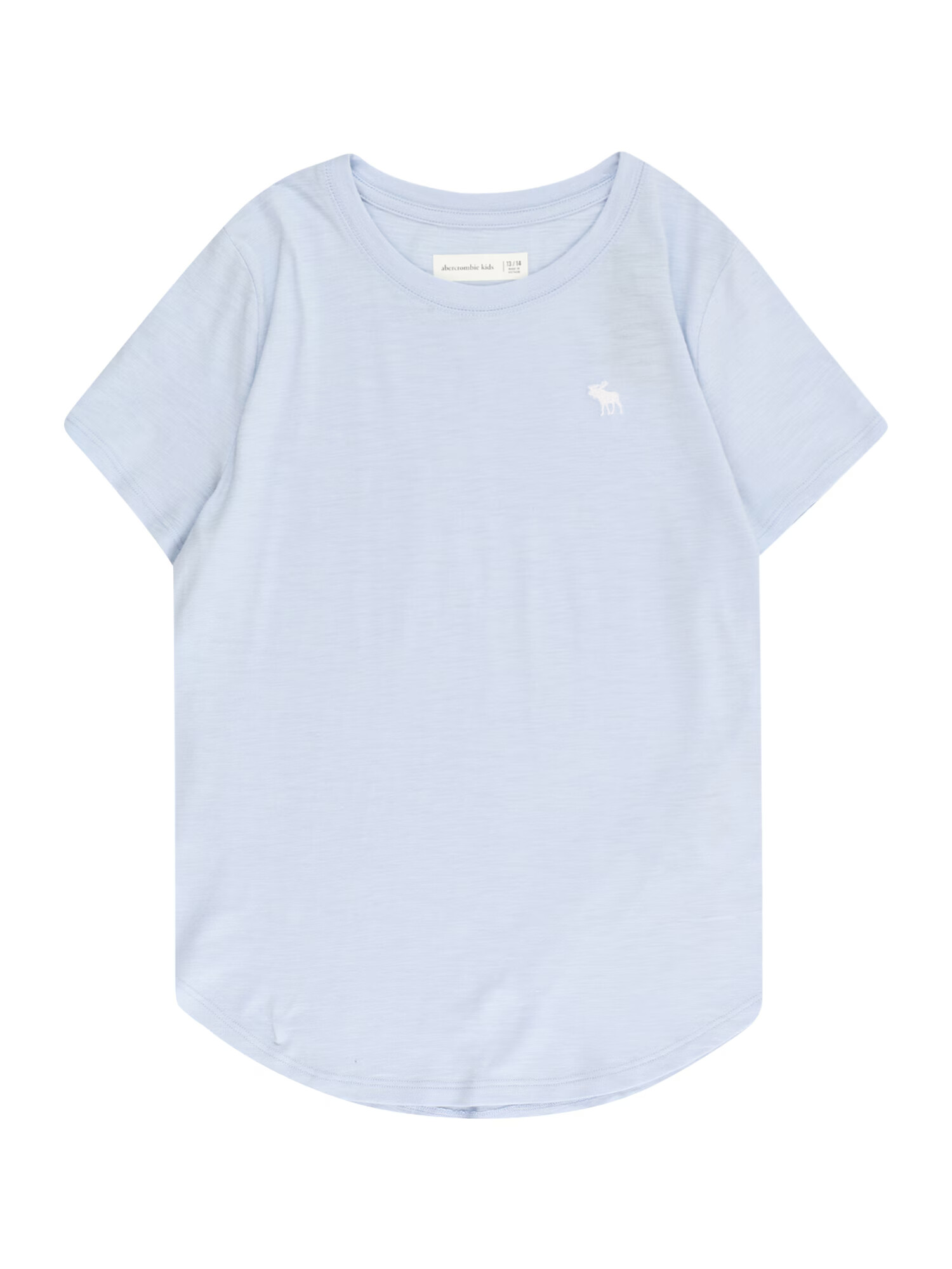 Abercrombie & Fitch Tricou albastru pastel - Pled.ro