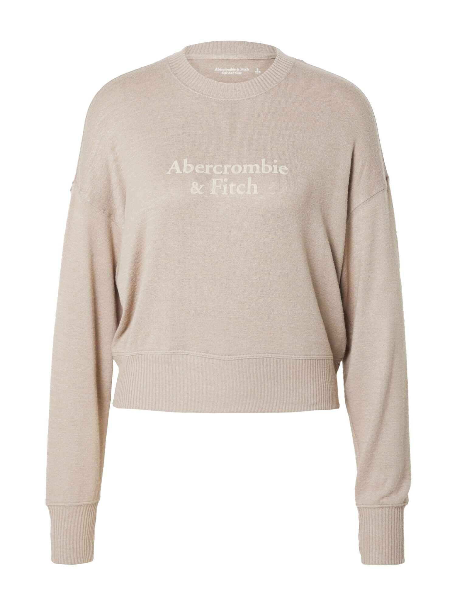 Abercrombie & Fitch Tricou bej - Pled.ro