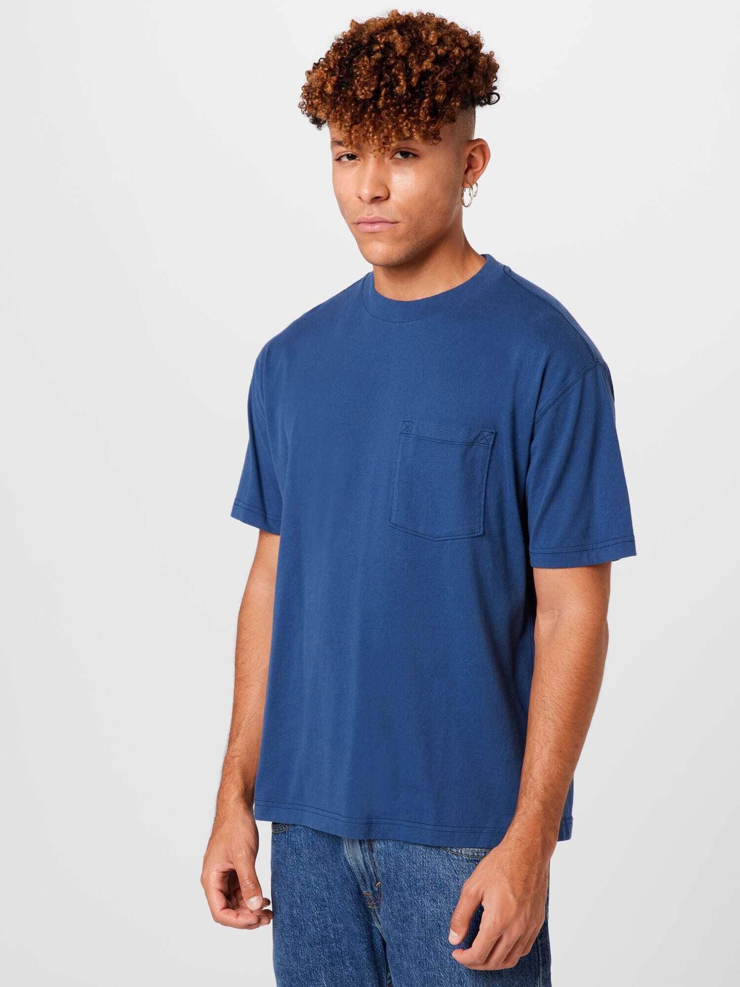 Abercrombie & Fitch Tricou bleumarin - Pled.ro